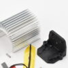 Fits X-MAXX TRAXXAS 77086-4 - Aluminum Heat Sink, Motor Mounts For Velineon 1200XL Motor, Sensor Wires, Pins