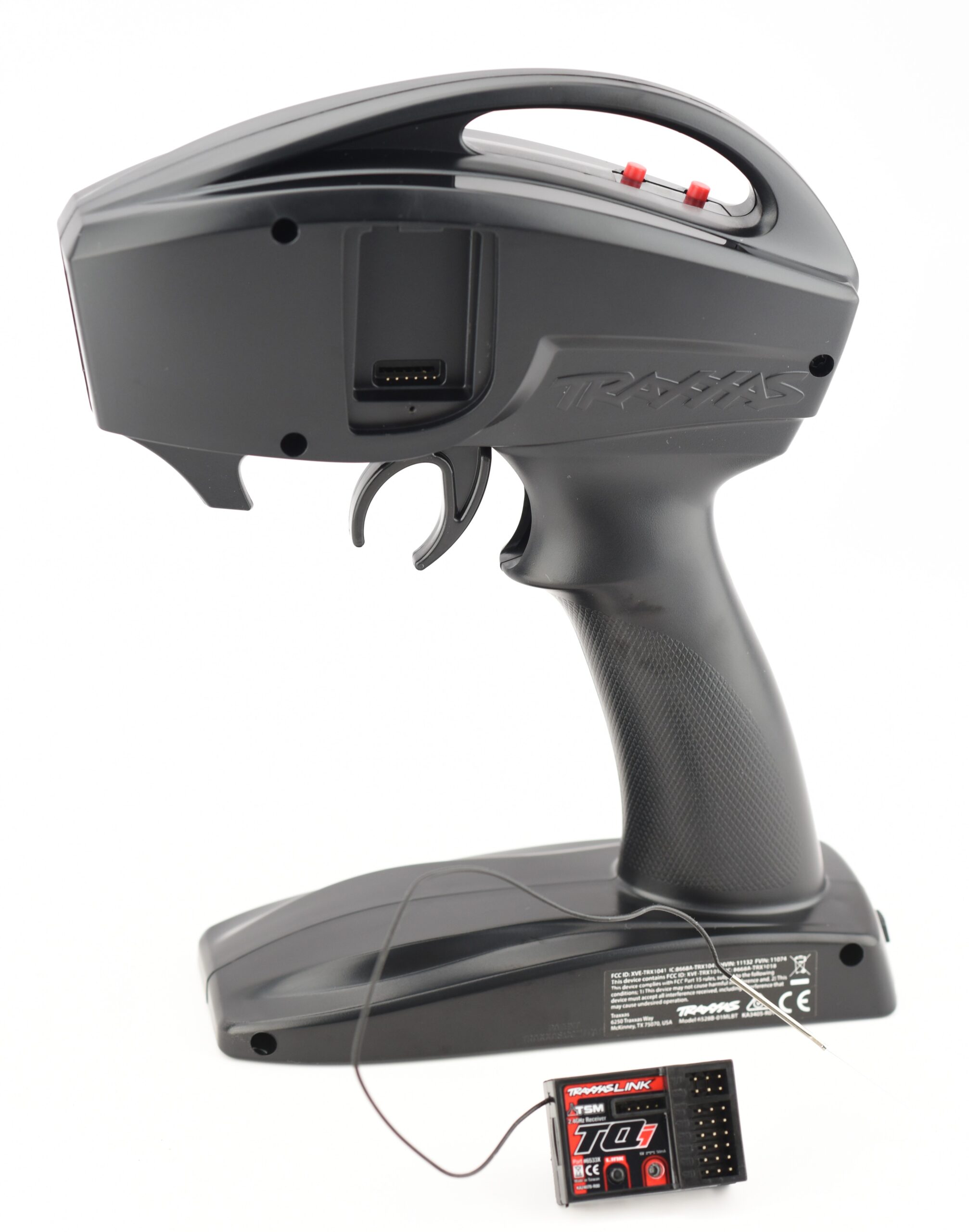 Fits Traxxas Rustler 4x4 Ultimate 2CH TQi 2.4GHz Radio Transmitter & TSM Receiver 6533X 5ch Rx Tx