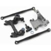 Fits X-MAXX TRAXXAS 77086-4 - Assembled BELLCRANKS w/ Steering Link, Bearings, Servo Saver, Drag Link, Servo Horn, Toe Links