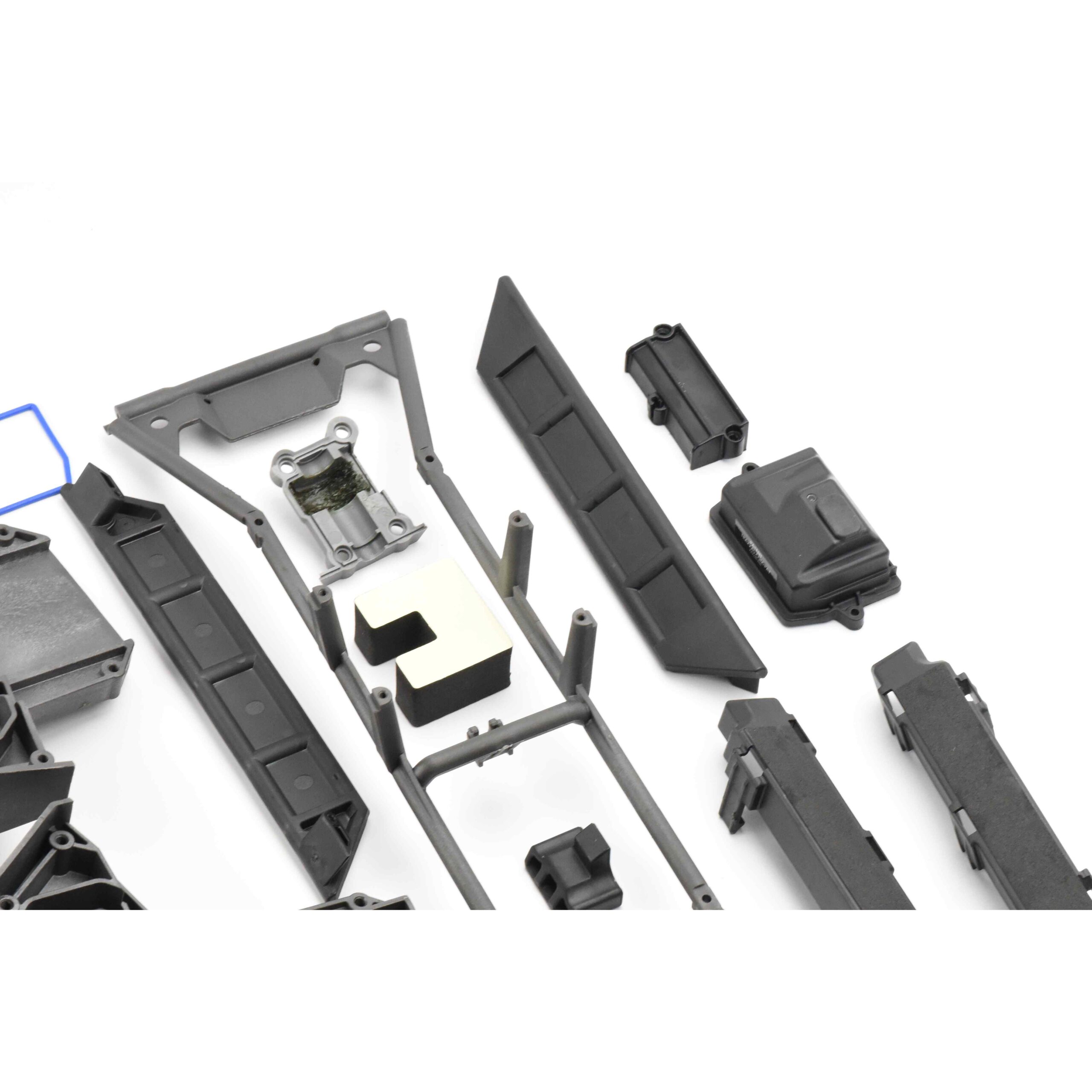 Fits X-MAXX 8S TRAXXAS 77086-4 Plastic Set front Rear 8s Bulkhead Covers box rubber