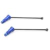 Fits Traxxas 1/5 8s X-Maxx Front or Rear Steel HD Driveshaft Blue Stub Axle CVD