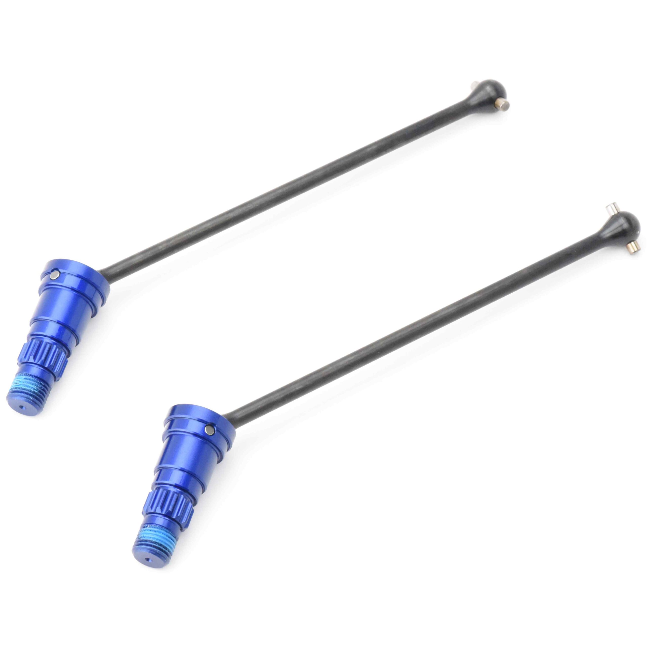 Fits Traxxas 1/5 8s X-Maxx Front or Rear Steel HD Driveshaft Blue Stub Axle CVD