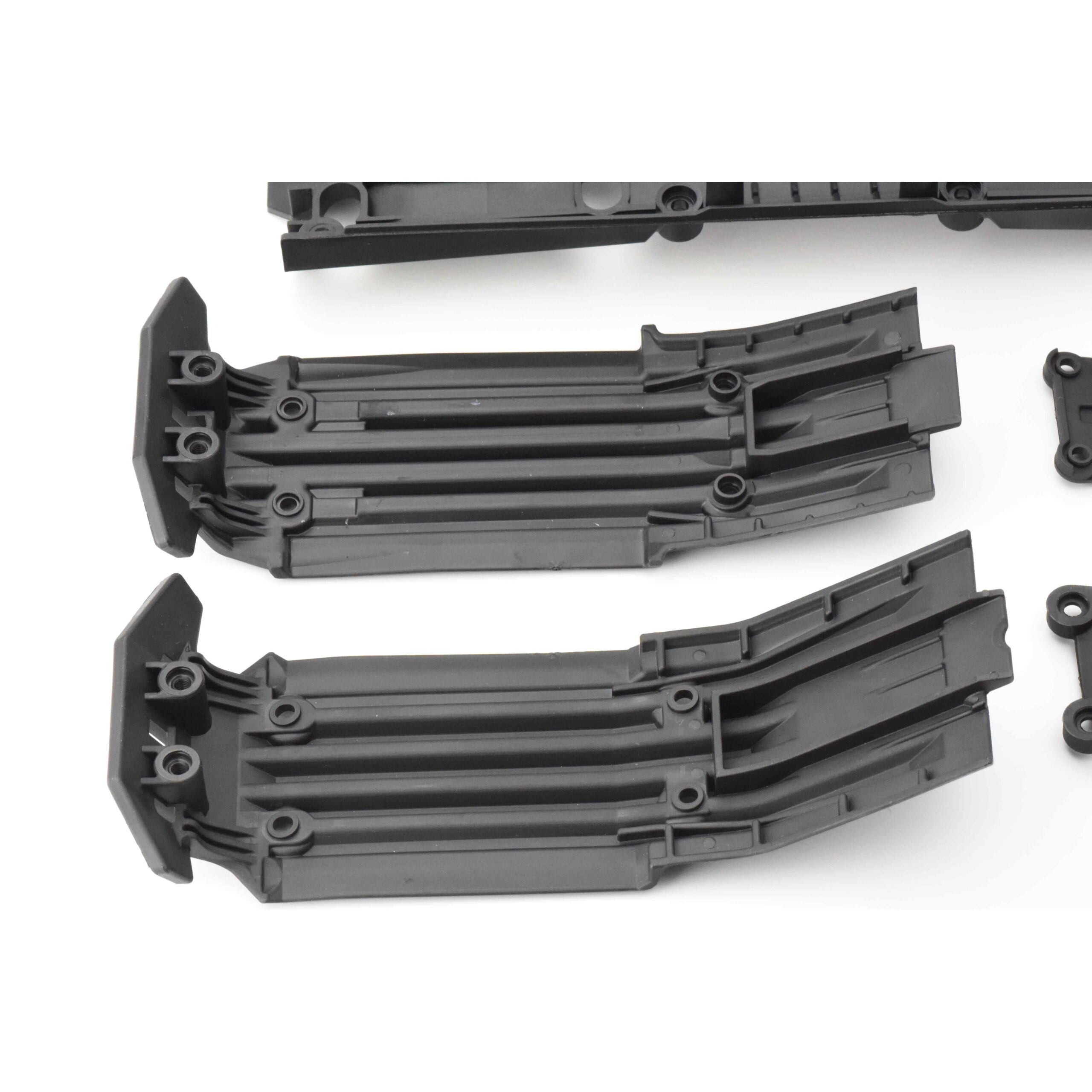 Traxxas X-Maxx Skids Mounts (3) Fits X-MAXX 8S TRAXXAS SKID PLATES (Front Rear Center Tie Bar Mounts Cushion 7744)