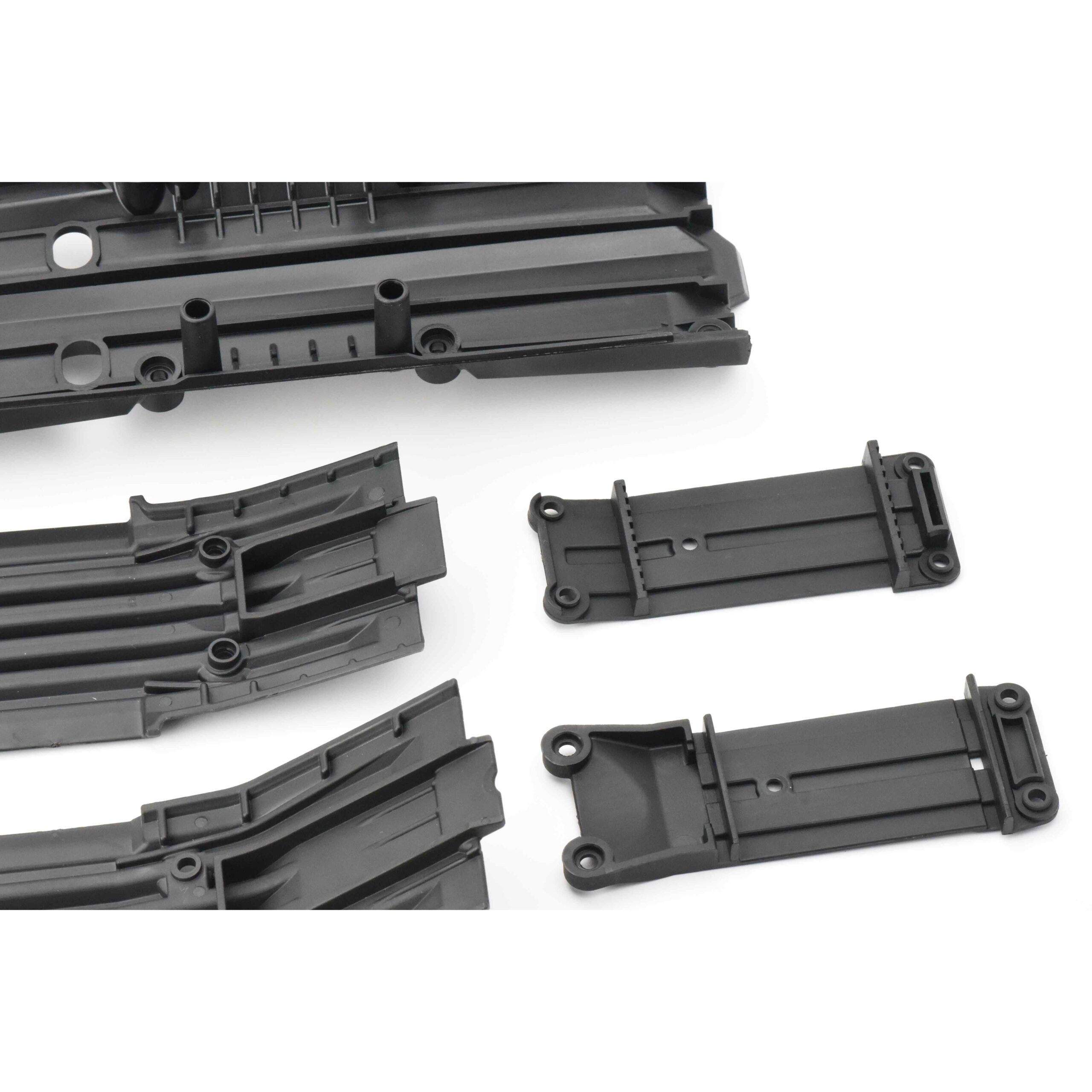 Traxxas X-Maxx Skids Mounts (4) Fits X-MAXX 8S TRAXXAS SKID PLATES (Front Rear Center Tie Bar Mounts Cushion 7744)