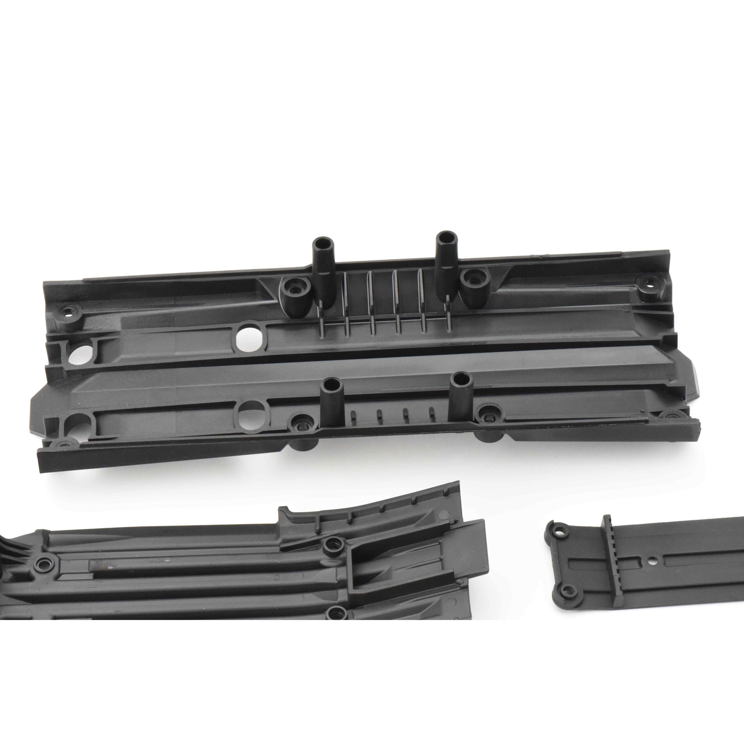 Traxxas X-Maxx Skids Mounts (5) Fits X-MAXX 8S TRAXXAS SKID PLATES (Front Rear Center Tie Bar Mounts Cushion 7744)