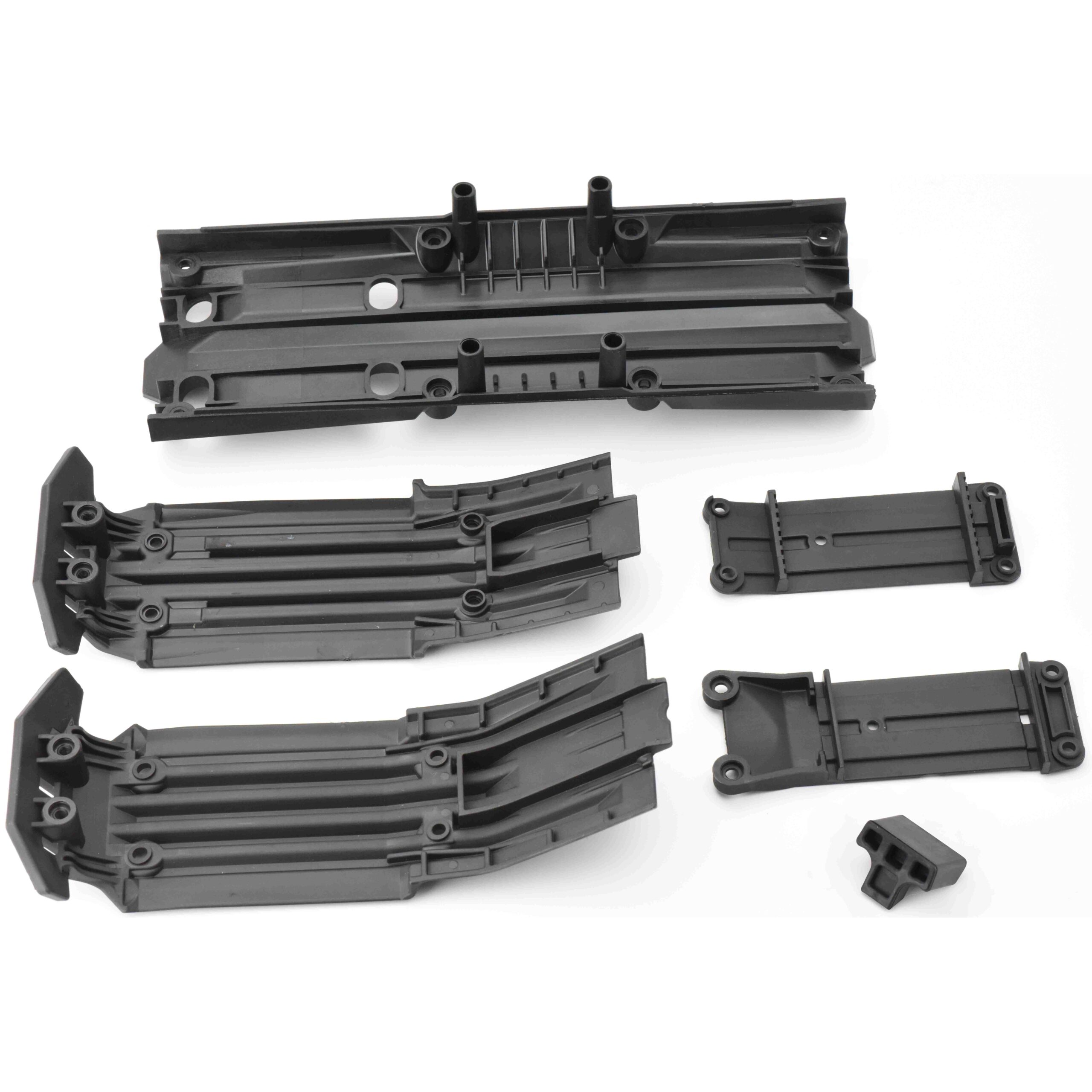Traxxas X-Maxx Skids Mounts1 Fits X-MAXX 8S TRAXXAS SKID PLATES (Front Rear Center Tie Bar Mounts Cushion 7744)