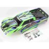 X-MAXX Ultimate BODY Shell (GREEN Factory Painted ProGraphics Traxxas 77097-4