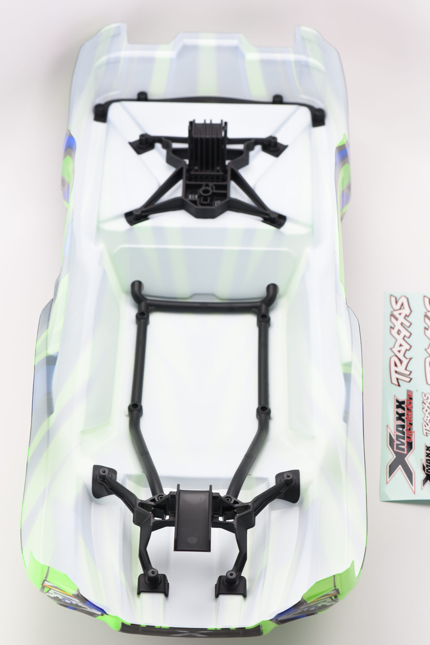 X-MAXX Ultimate BODY Shell (GREEN Factory Painted ProGraphics Traxxas 77097-4