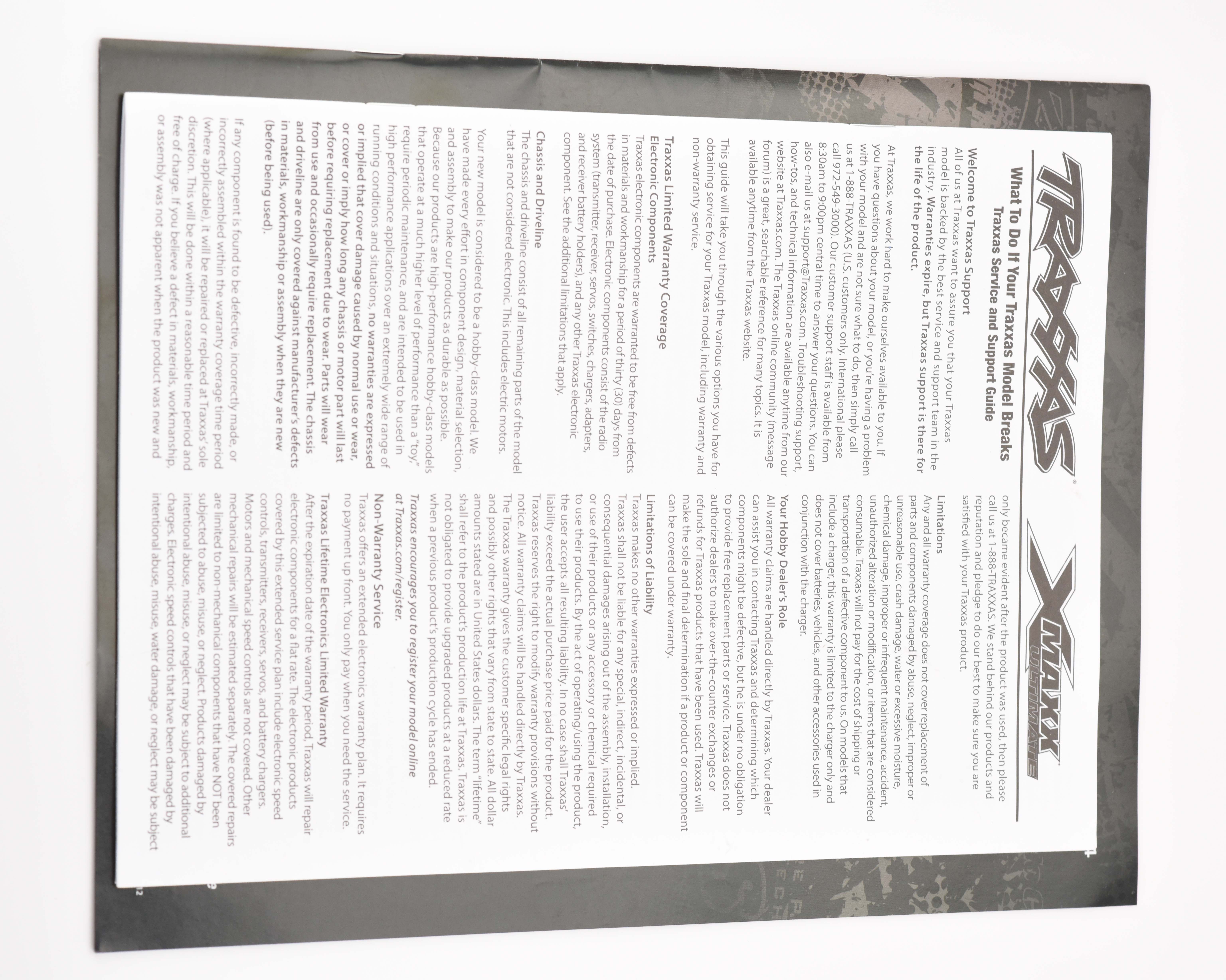 Fits Traxxas X-MAXX ULTIMATE 8S Manual, Parts List Exploded Views, Model 77097-4