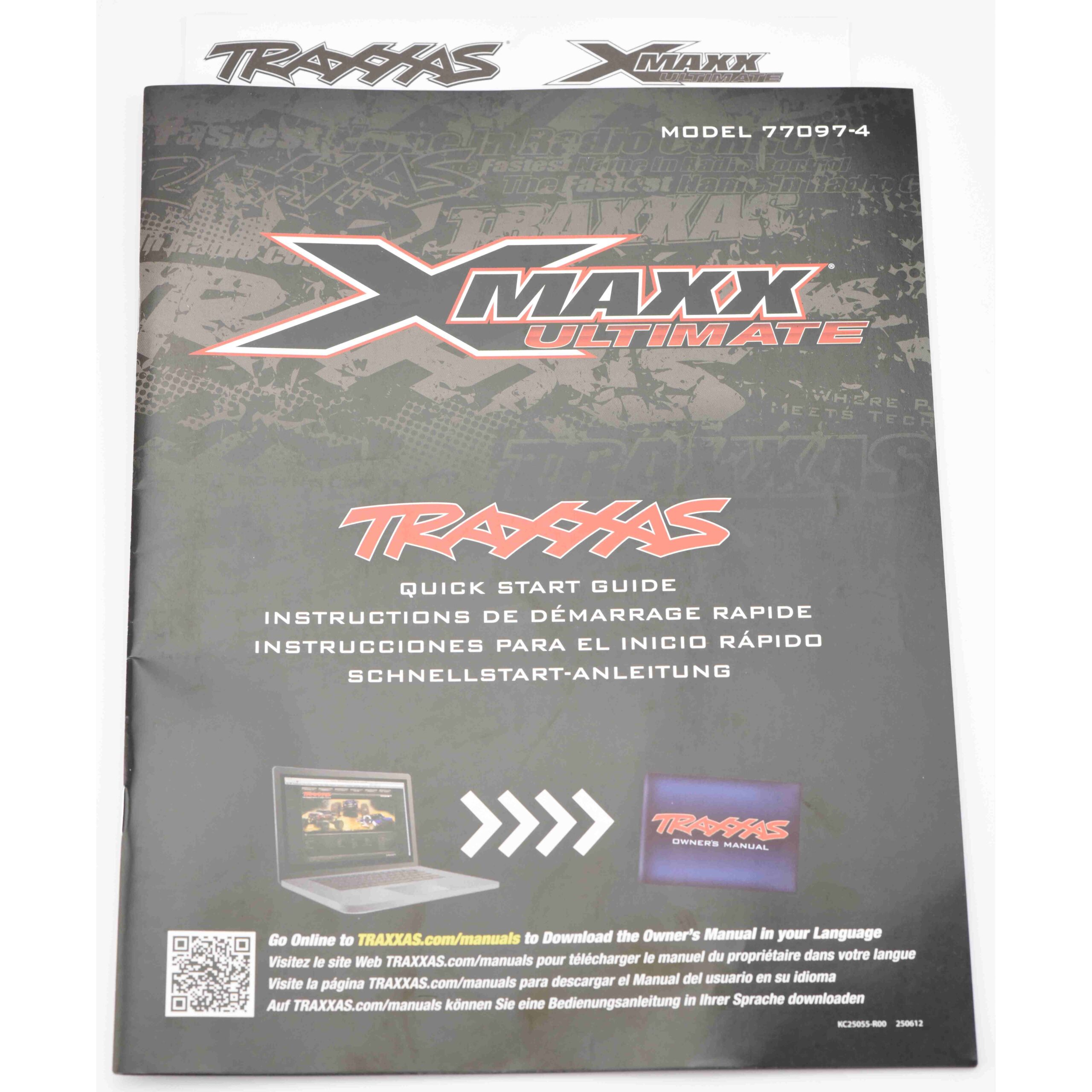 Fits Traxxas X-MAXX ULTIMATE 8S Manual, Parts List Exploded Views, Model 77097-4