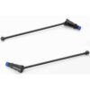 Traxxas XRT 8S Black Driveshafts Fits XRT 8S (TWO) DRIVE Shafts (Frt or Rr 8s driveshafts & BLACK Stub Axles 78086-4)
