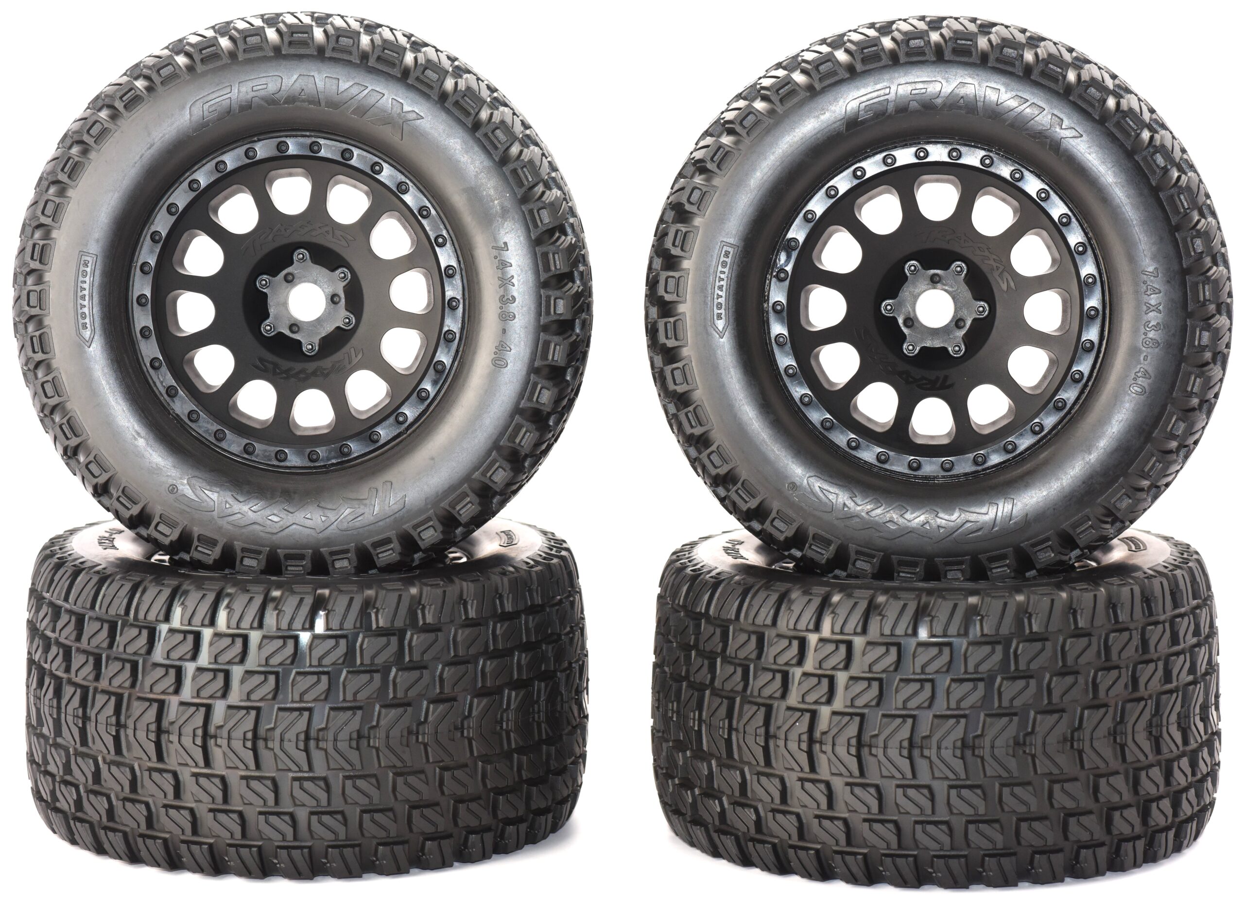 Fits Traxxas XRT 8S 78086-4 - Wheels & Tires (8s Factory Glued Assembled (set 4)