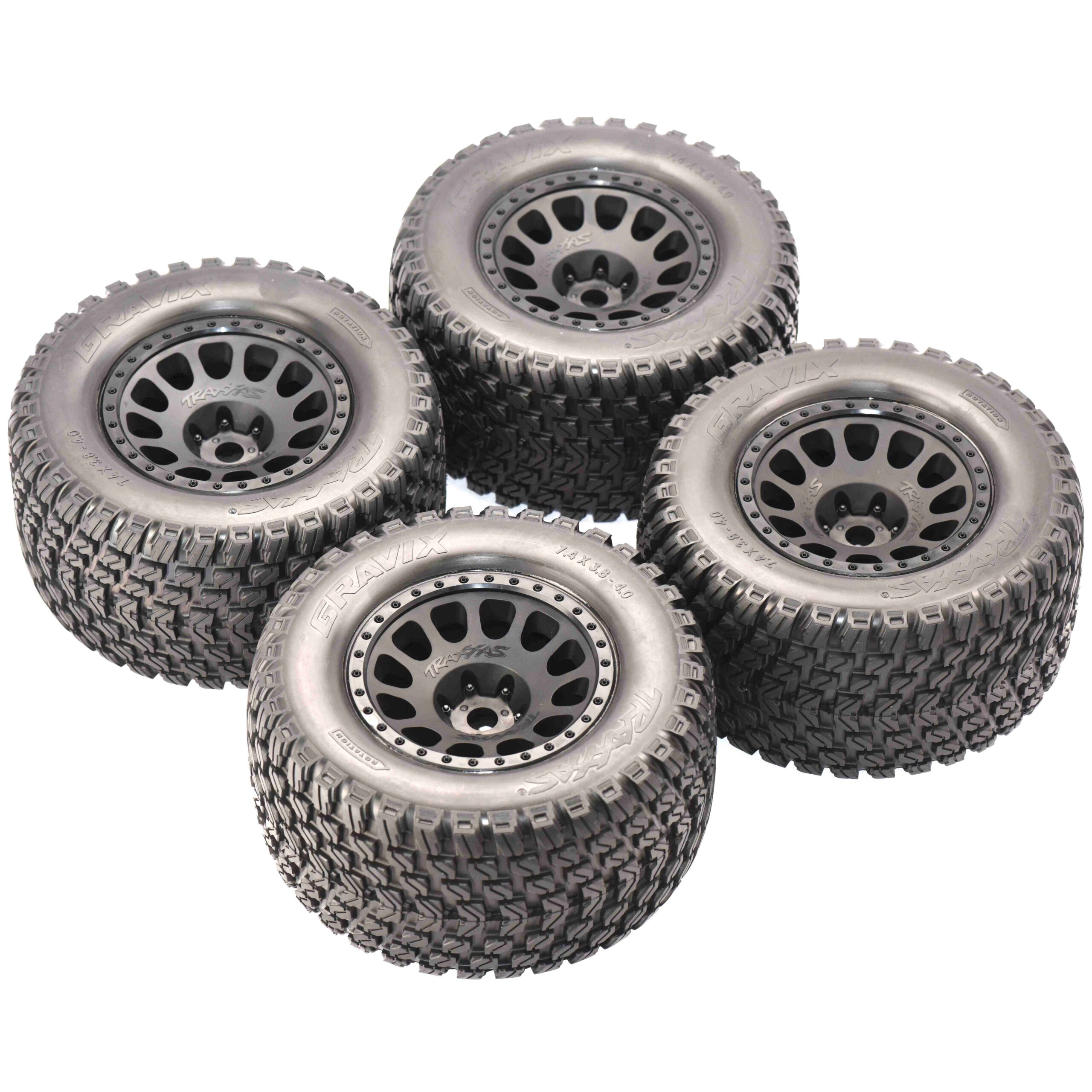 Fits Traxxas XRT 8S 78086-4 - Wheels & Tires (8s Factory Glued Assembled (set 4)