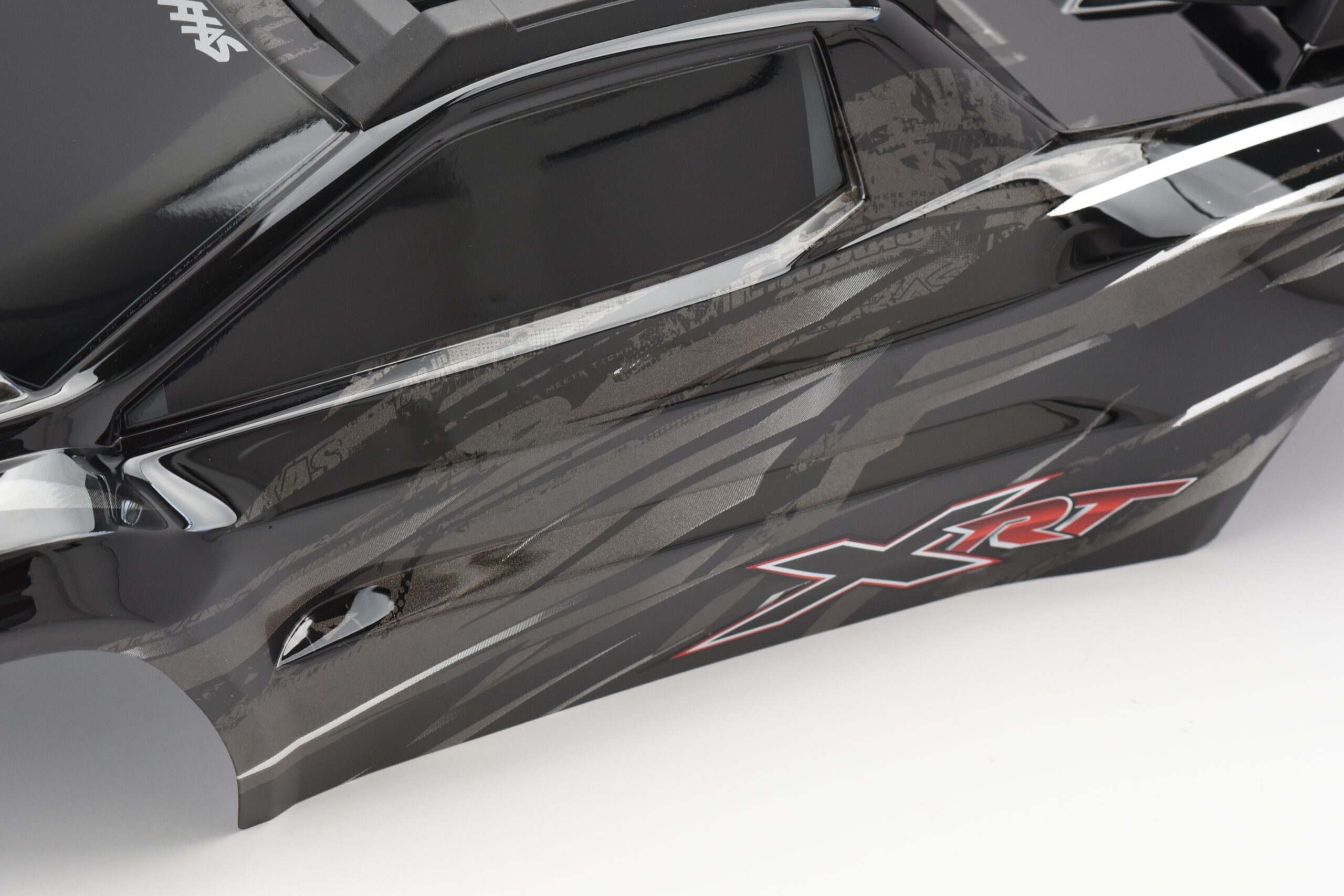 Fits Traxxas XRT 8S BODY cover Shell (BLACK Painted ProGraphics 7812bl Shell 780864)