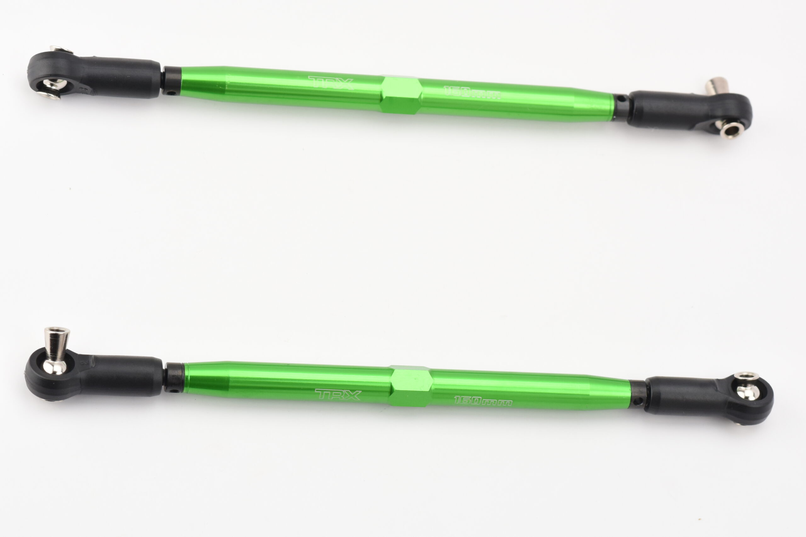 Fits Traxxas XRT ULT Aluminum Steering Rods Green Push links molded composite 202mm 78097-4