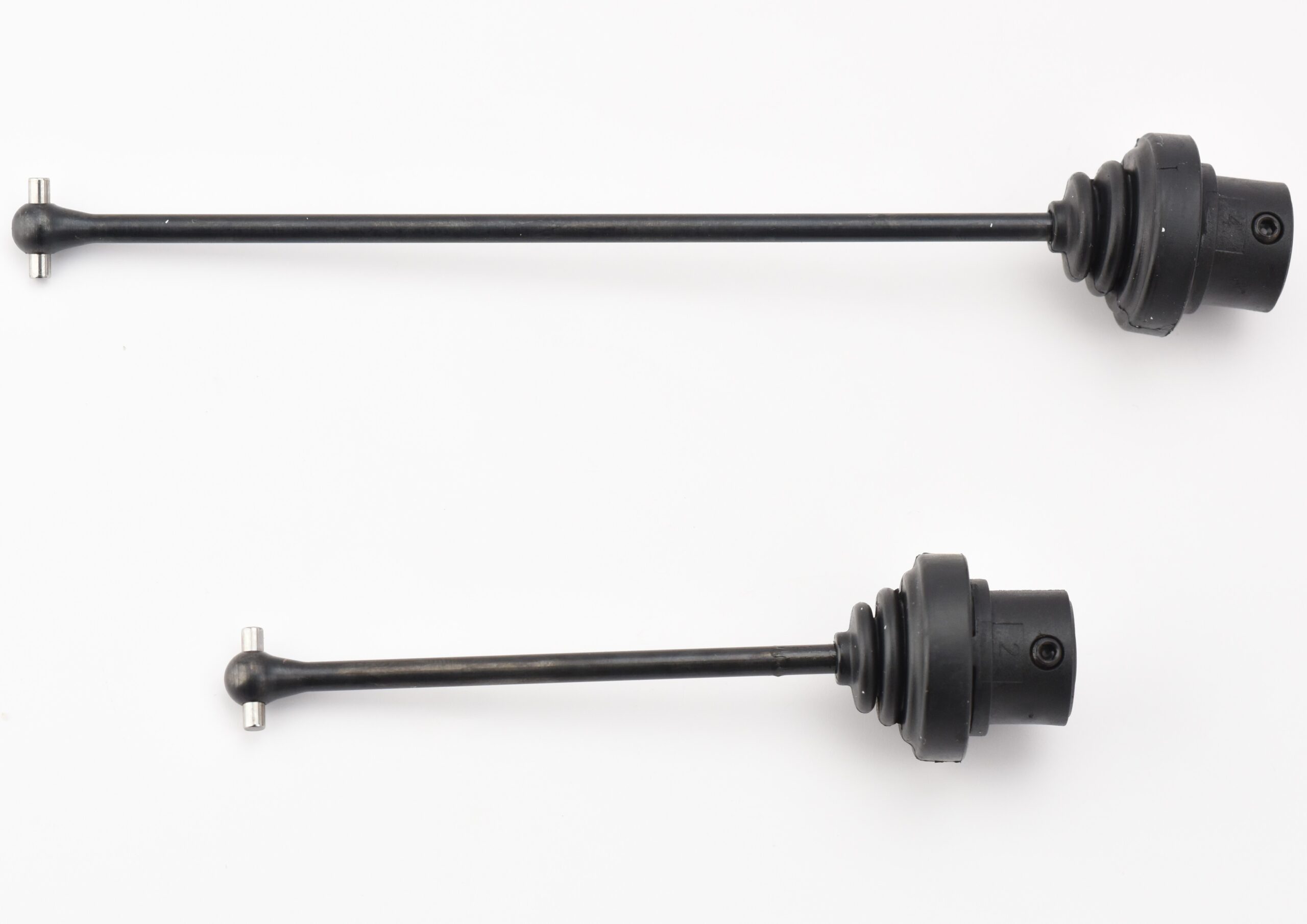 Fits Traxxas SLEDGE 95076-4 - CENTER SHAFTS (Front/Rear, driveshaft cups, boots)