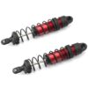 Fits Traxxas Sledge 95096-4 Rear GT-Maxx Red Aluminum Shocks & Springs