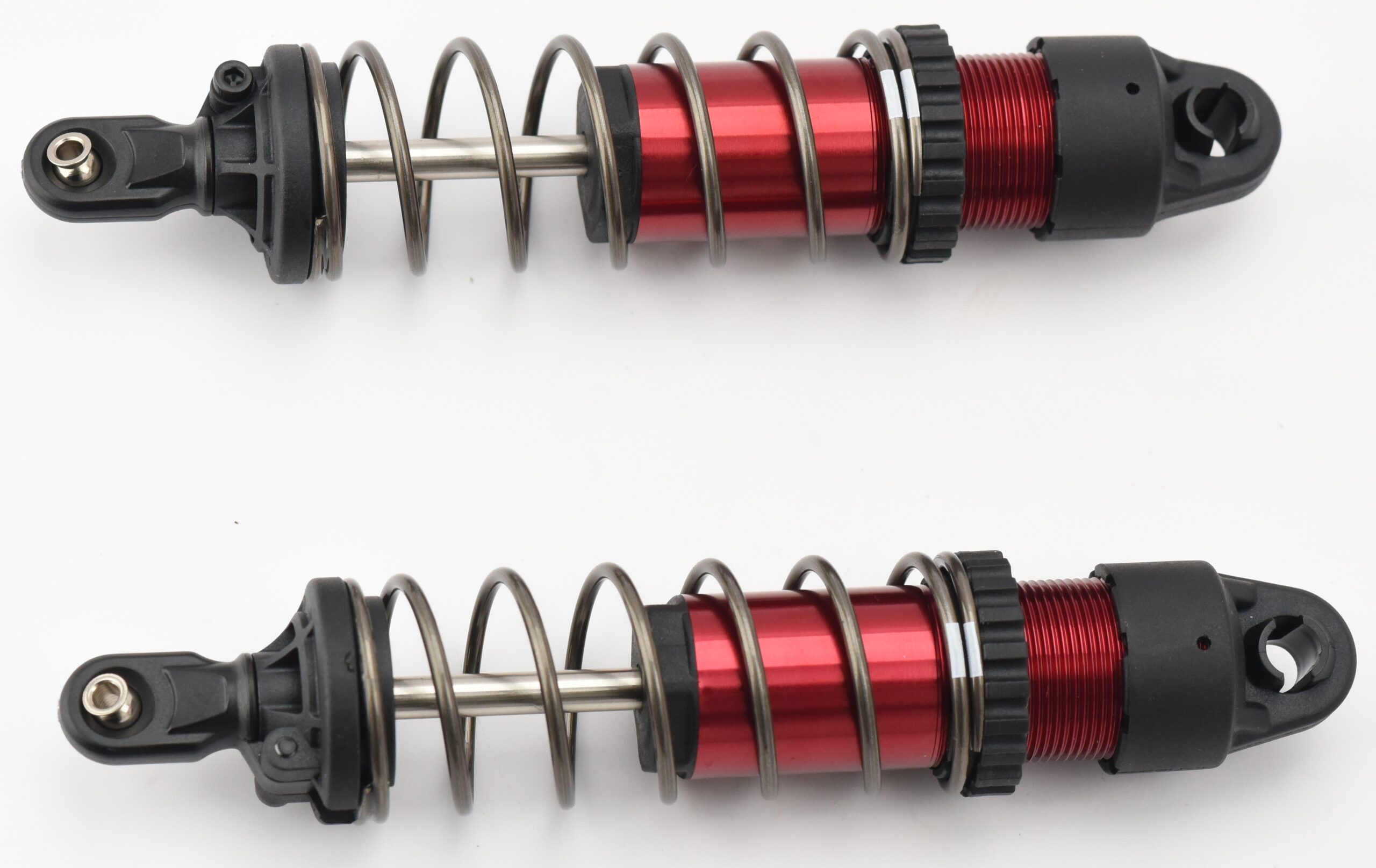Fits Traxxas Sledge 95096-4 Front GT-Maxx Red Aluminum Shocks & Springs