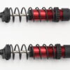 Fits Traxxas Sledge 95096-4 Rear GT-Maxx Red Aluminum Shocks & Springs