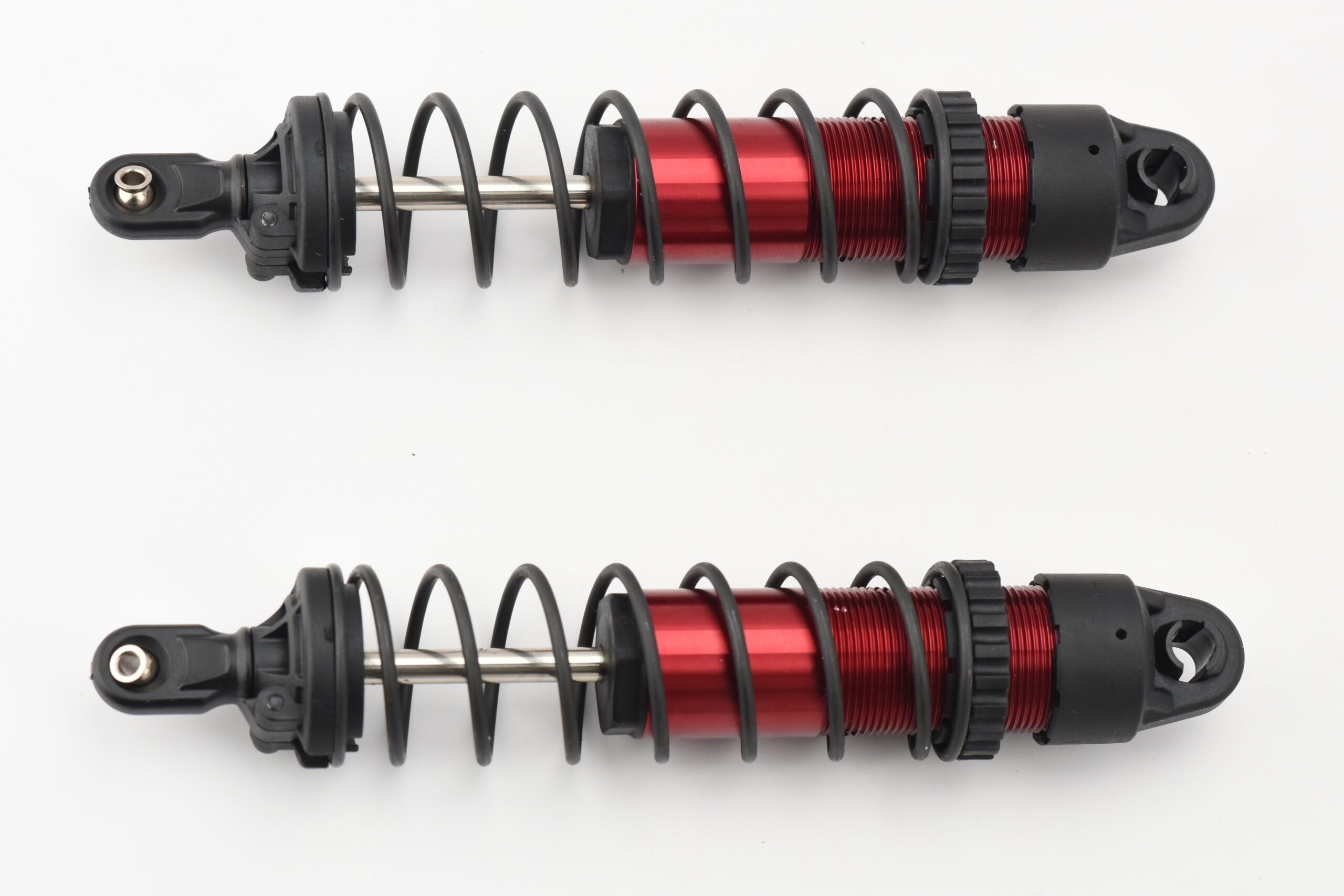 Fits Traxxas Sledge 95096-4 Rear GT-Maxx Red Aluminum Shocks & Springs