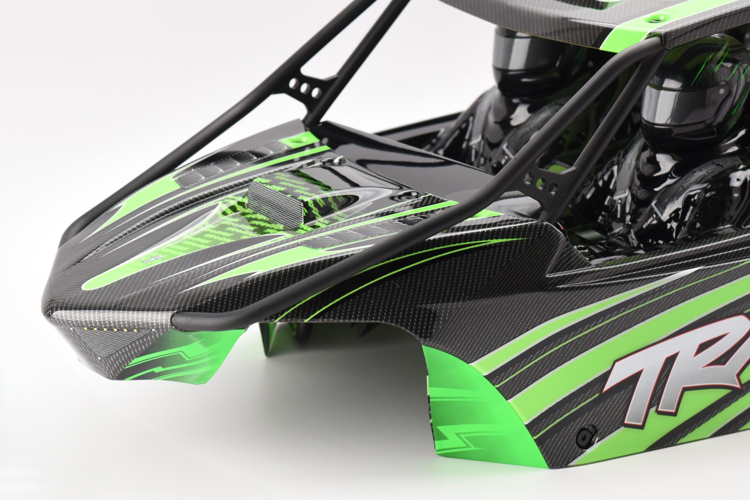 Traxxas Sand Car Body (2) Fits SAND CAR BODY & CAGE (Green Painted Funco Pro Scale Traxxas 109076-4)