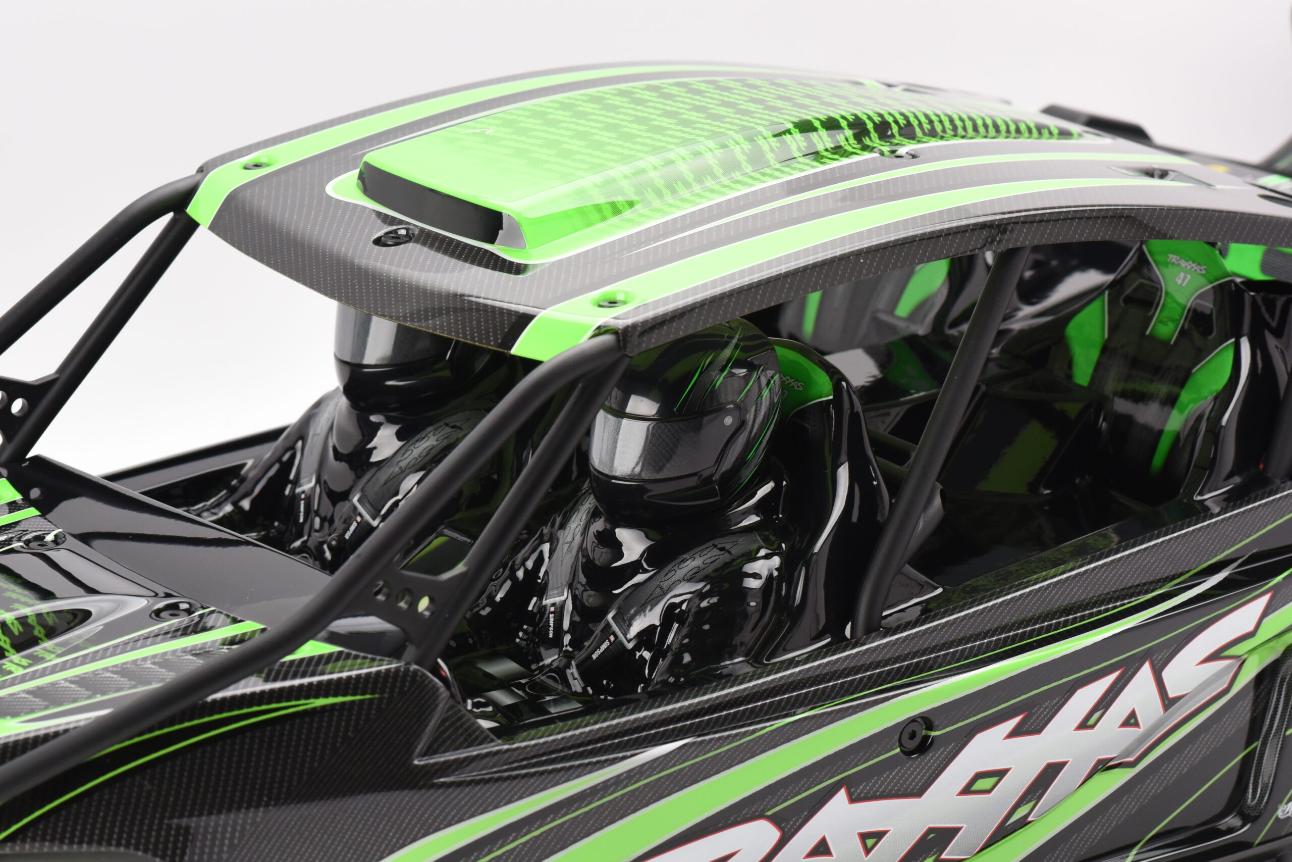 Traxxas Sand Car Body (3) Fits SAND CAR BODY & CAGE (Green Painted Funco Pro Scale Traxxas 109076-4)