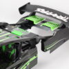Traxxas Sand Car Body (4) Fits SAND CAR BODY & CAGE (Green Painted Funco Pro Scale Traxxas 109076-4)