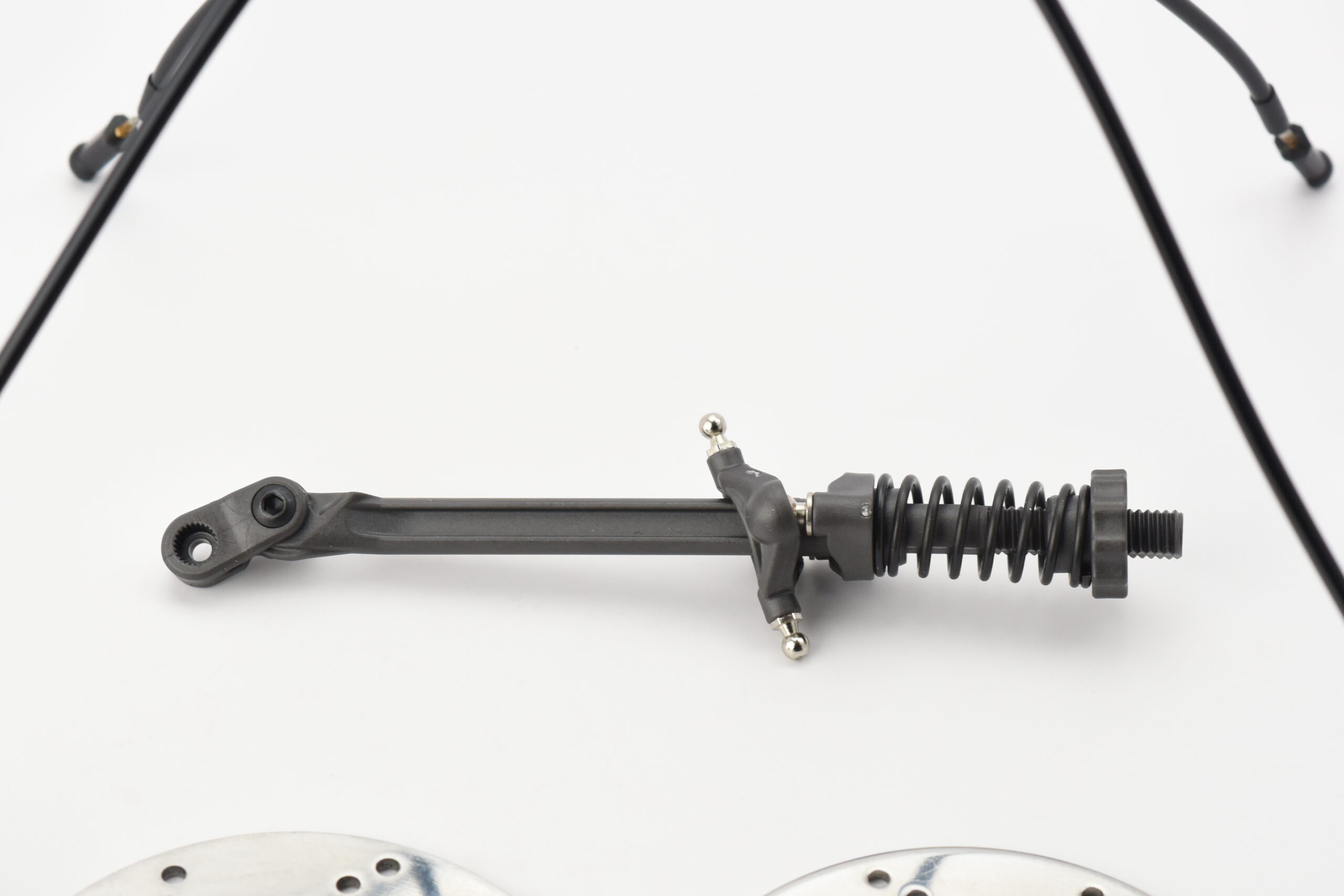 Traxxas Sand Car Breaking System (5) Fits SAND CAR BRAKES, Calipers, pads, disc, cables, Brake Linkage Assembly with spring Traxxas 109076-4