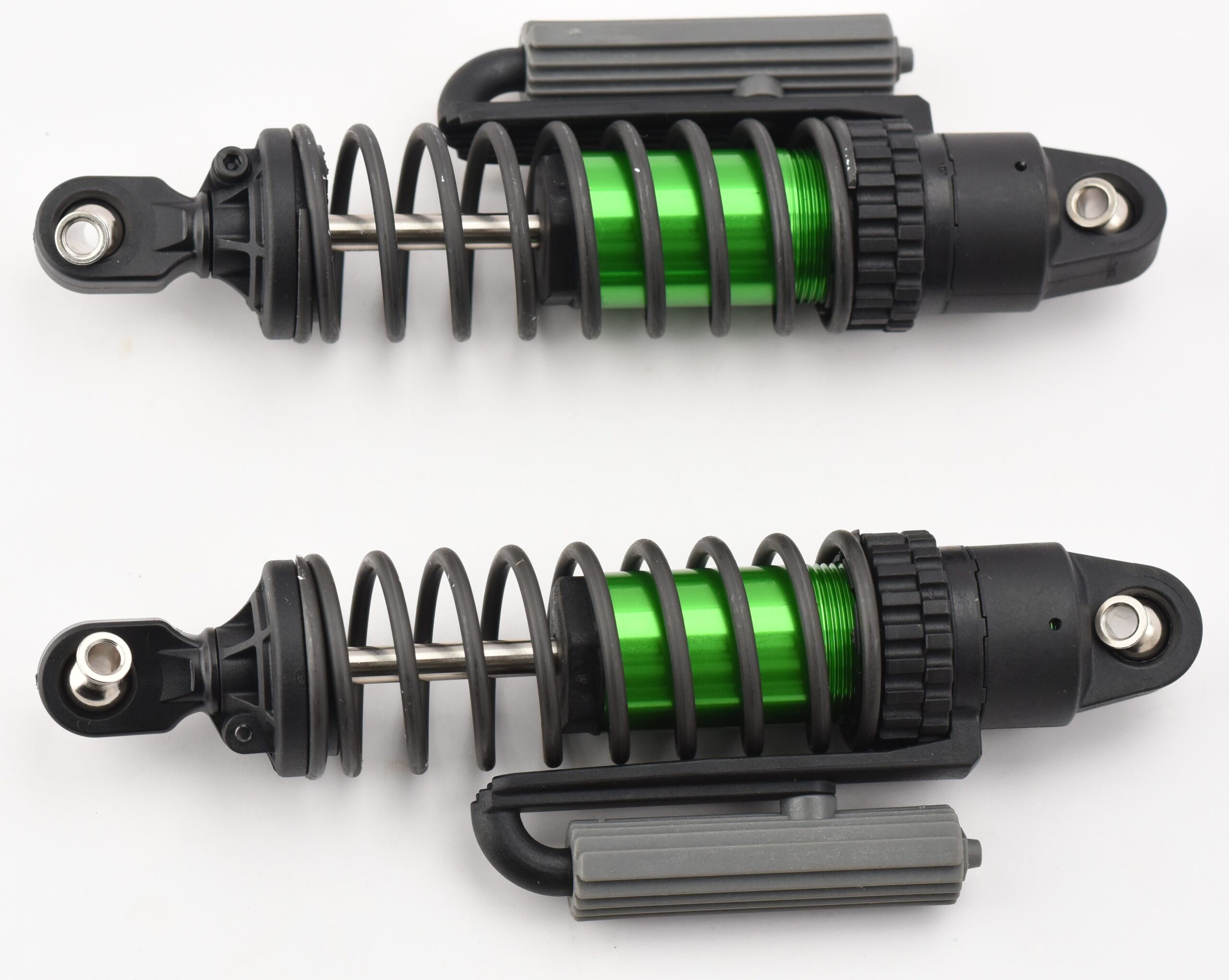 Traxxas Sand Car Front Shocks (3) Fits SAND CAR Front SHOCKS (GT Maxx GREEN-Anodized, springs Traxxas 109076-4)