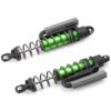 Traxxas Sand Car Rear Shocks Fits SAND CAR REAR SHOCKS (GT Maxx GREEN-Anodized, springs Traxxas 109076-4)