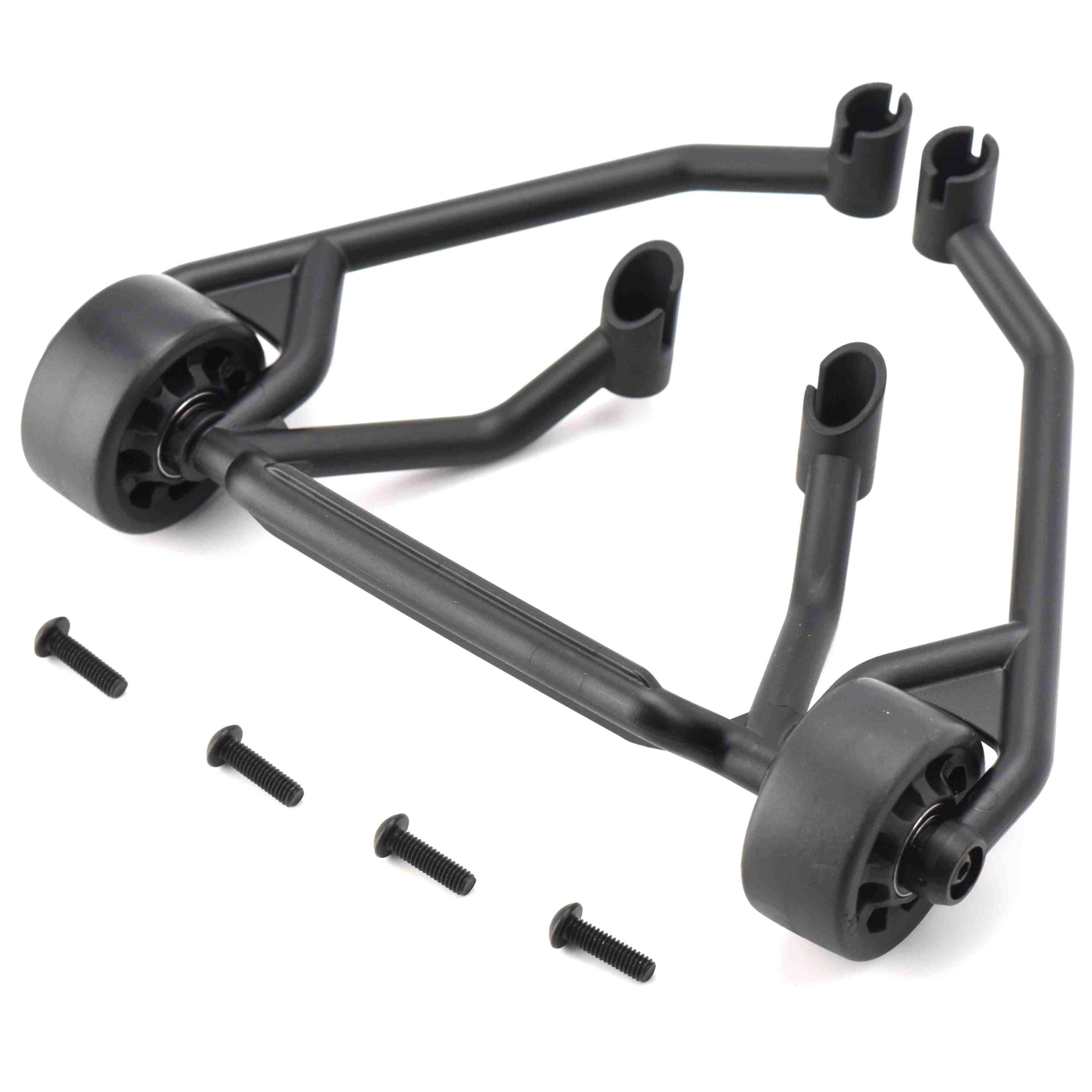 Fits SAND CAR WHEELIE Bar rear funco assembled pro scale black 10974 Traxxas 109076-4