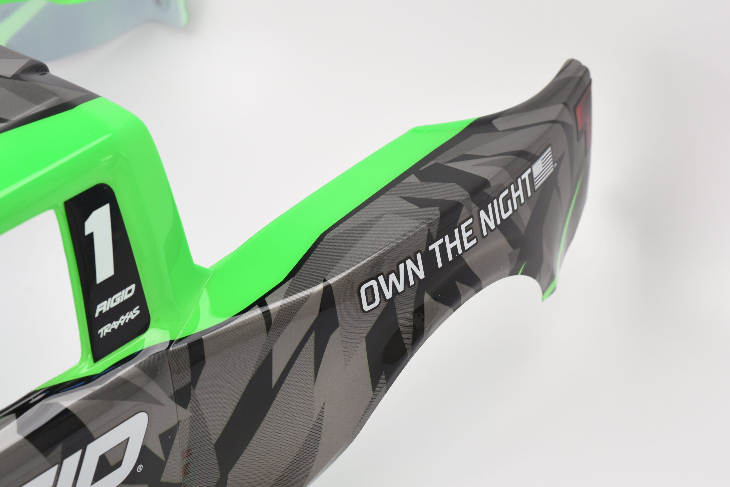 Fits Traxxas Unlimited Desert Racer UDR Green Grey Black Body 85086-4 Rigid