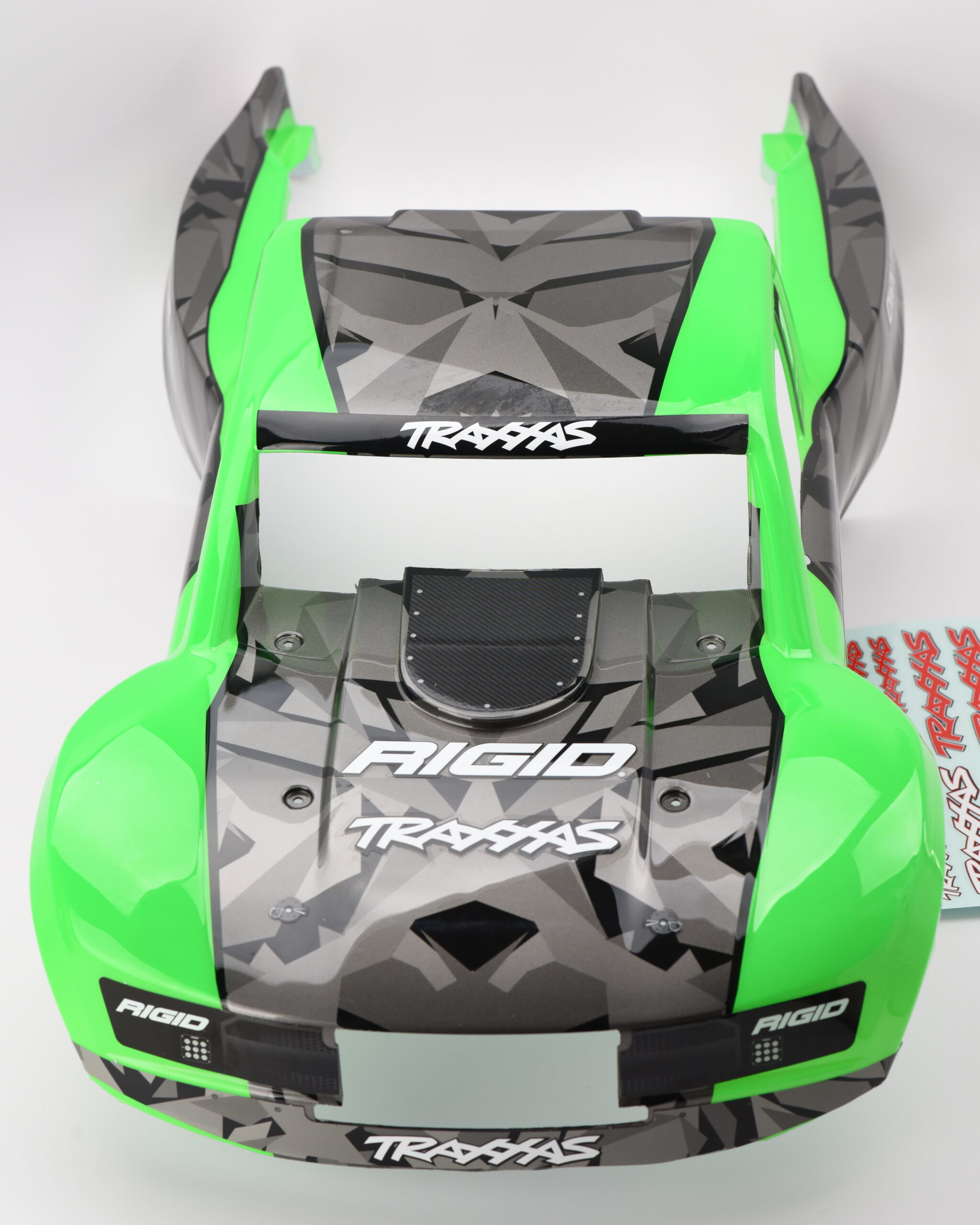 Fits Traxxas Unlimited Desert Racer UDR Green Grey Black Body 85086-4 Rigid
