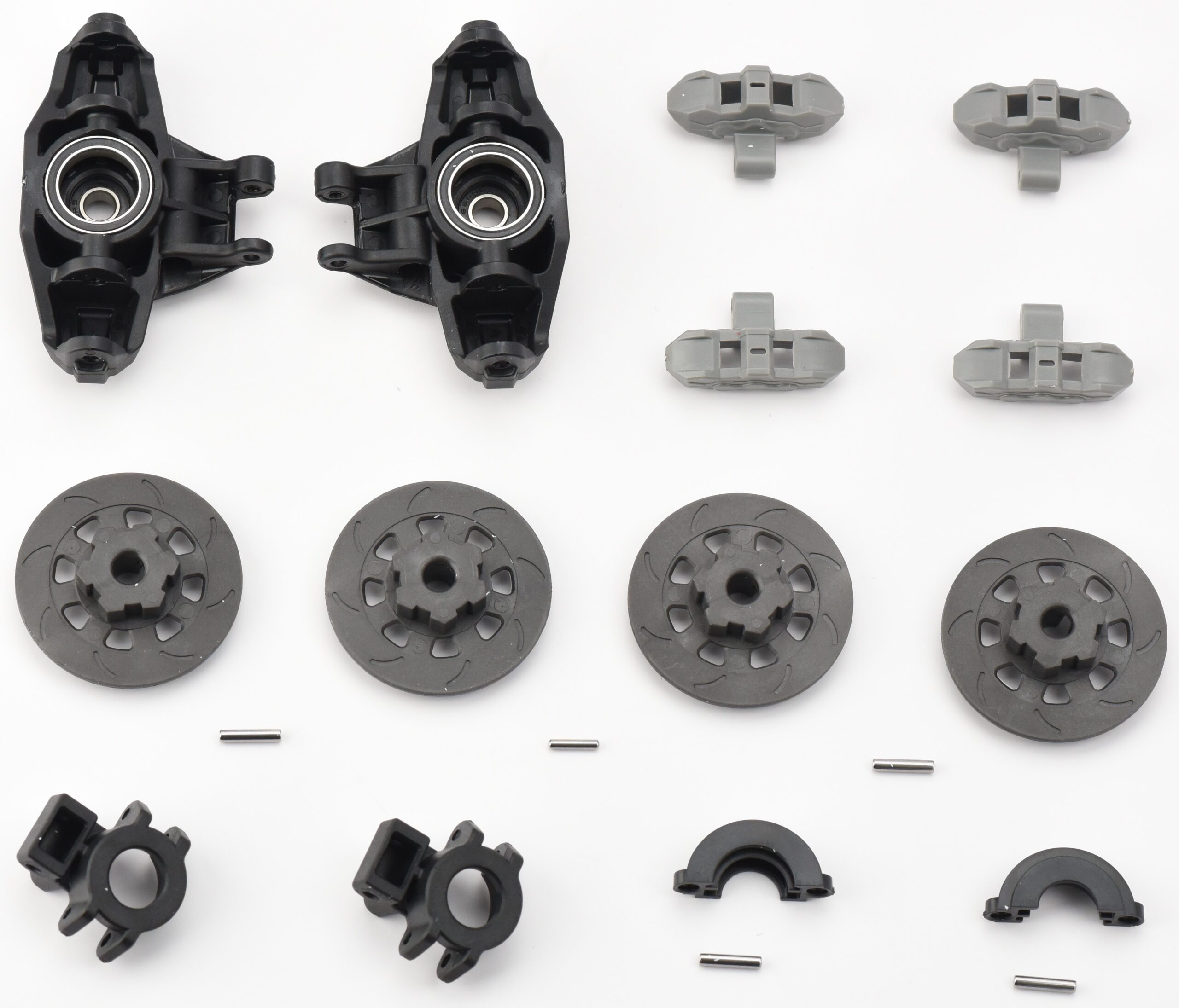 Fits Unlimited Desert Racer UDR - Hex Hub disc brakes rotors calipers, Axle carriers with bearings, Pins 85076-4