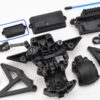 Fits Traxxas Unlimited Desert Racer UDR STEERING Assembly with front bulkhead, Receiver Box, Antena, Rear Shock Mounts, Diff Housing, Jumper Plug