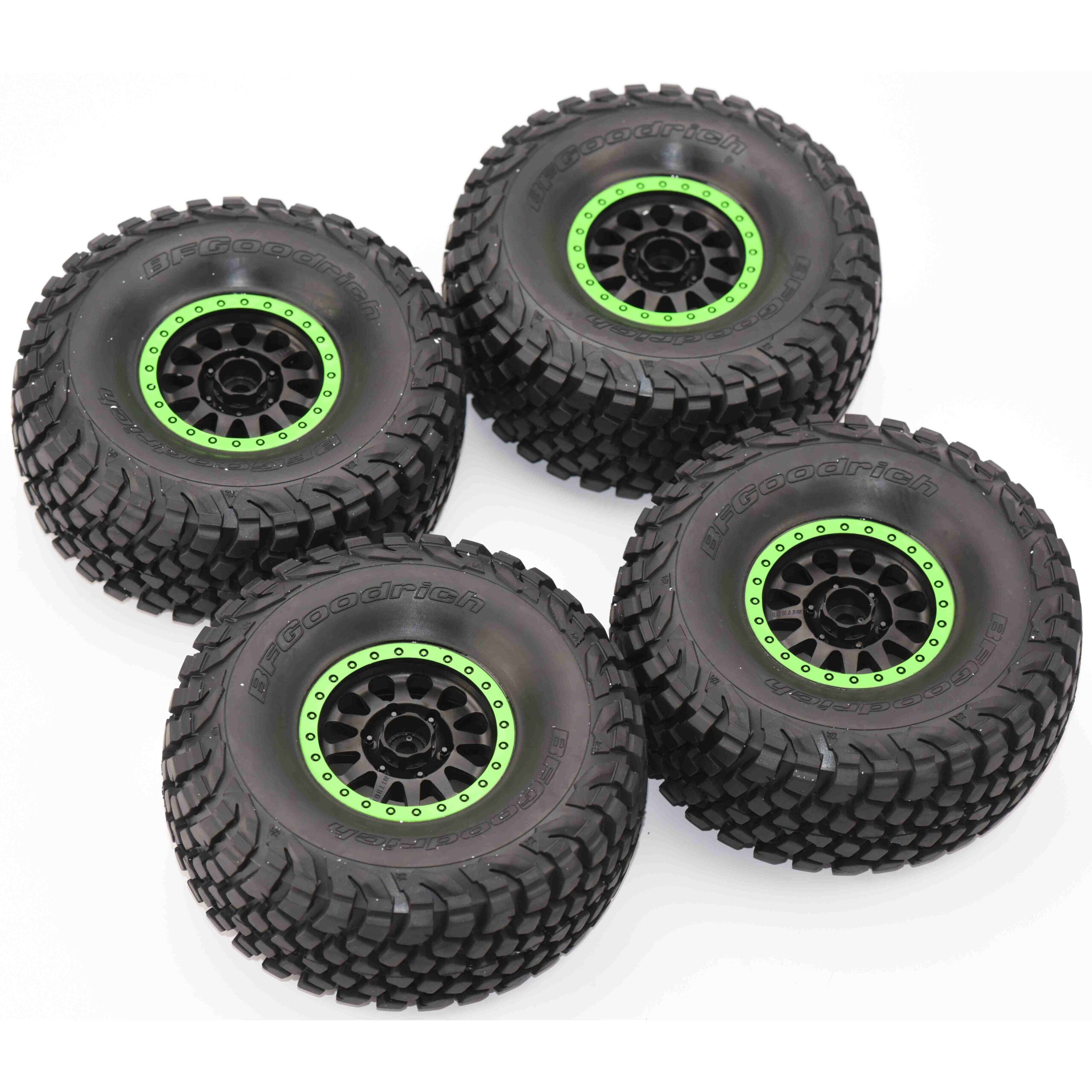 Traxxas UDR Tires Wheels Fits Traxxas 85076-4 Unlimited Desert Racer UDR - TIRES & WHEELS (GREEN) tyres