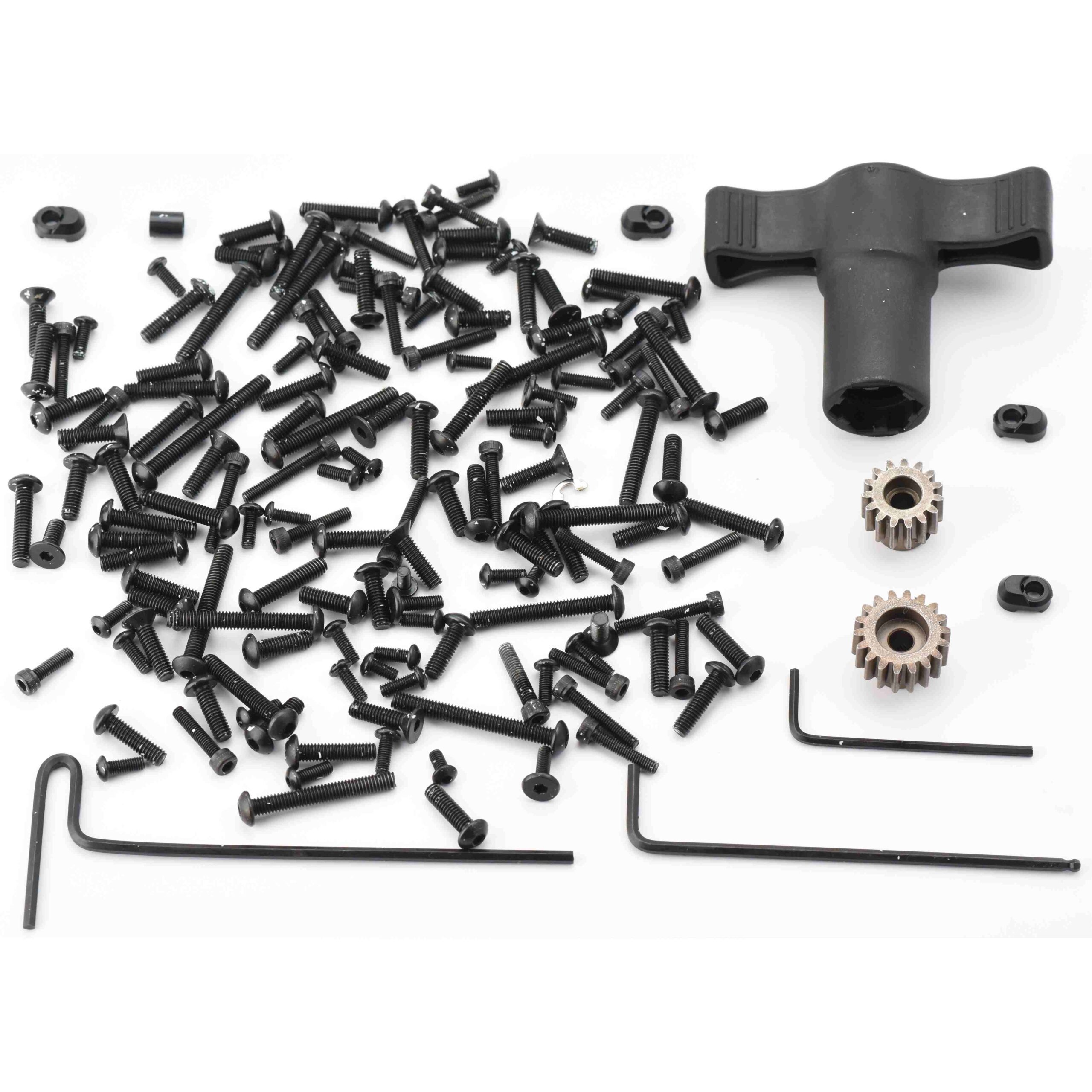 Fits X-MAXX 8S Screw & Hardware Set Pinion Gears 18T, 15T (grab bag Tools hex wrench x-maxx 77086-4)