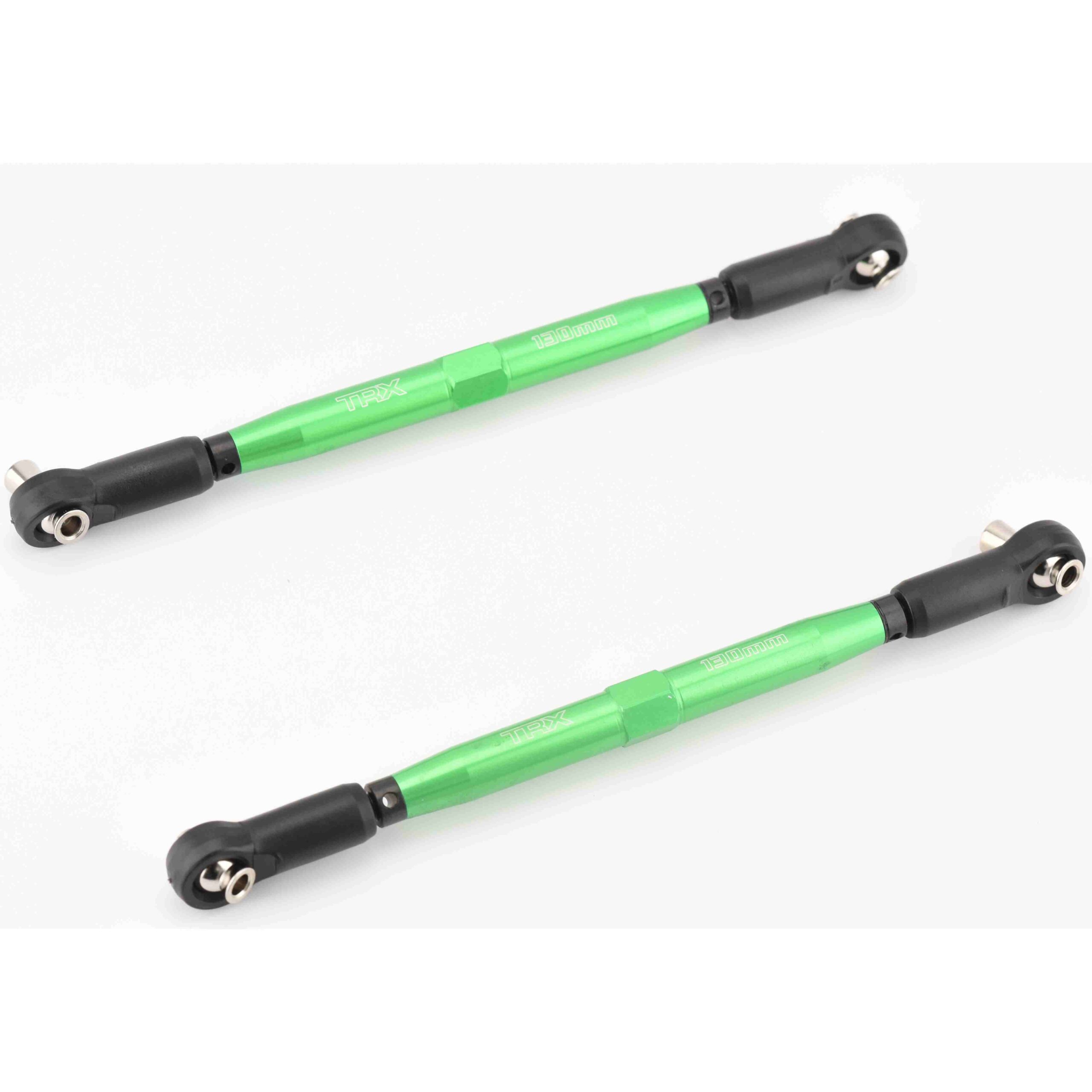 X-MAXX Ultimate Steering Rods (Toe links Green 7075-T6 aluminum Traxxas 77097-4