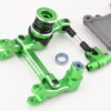 Traxxas X-Maxx Steering Bell Crank Assembly (2) X-MAXX Ultimate STEERING Assembly Green (Bellcrank Horn Linkage Traxxas 77097-4)