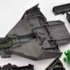 Traxxas X-Maxx Ult Plastic Parts (4) X-MAXX Ultimate Plastic Set Green (F/R Bulkhead Covers Rx box Traxxas 77097-4