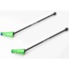 Traxxas XRT Ult Driveshafts XRT Ultimate DRIVE Shafts (GREEN Front/Rear anodized steel Stub Axles Traxxas 78097-4)