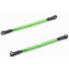 Fits Traxxas XRT ULT Aluminum Steering Rods Green Push links molded composite 202mm 78097-4