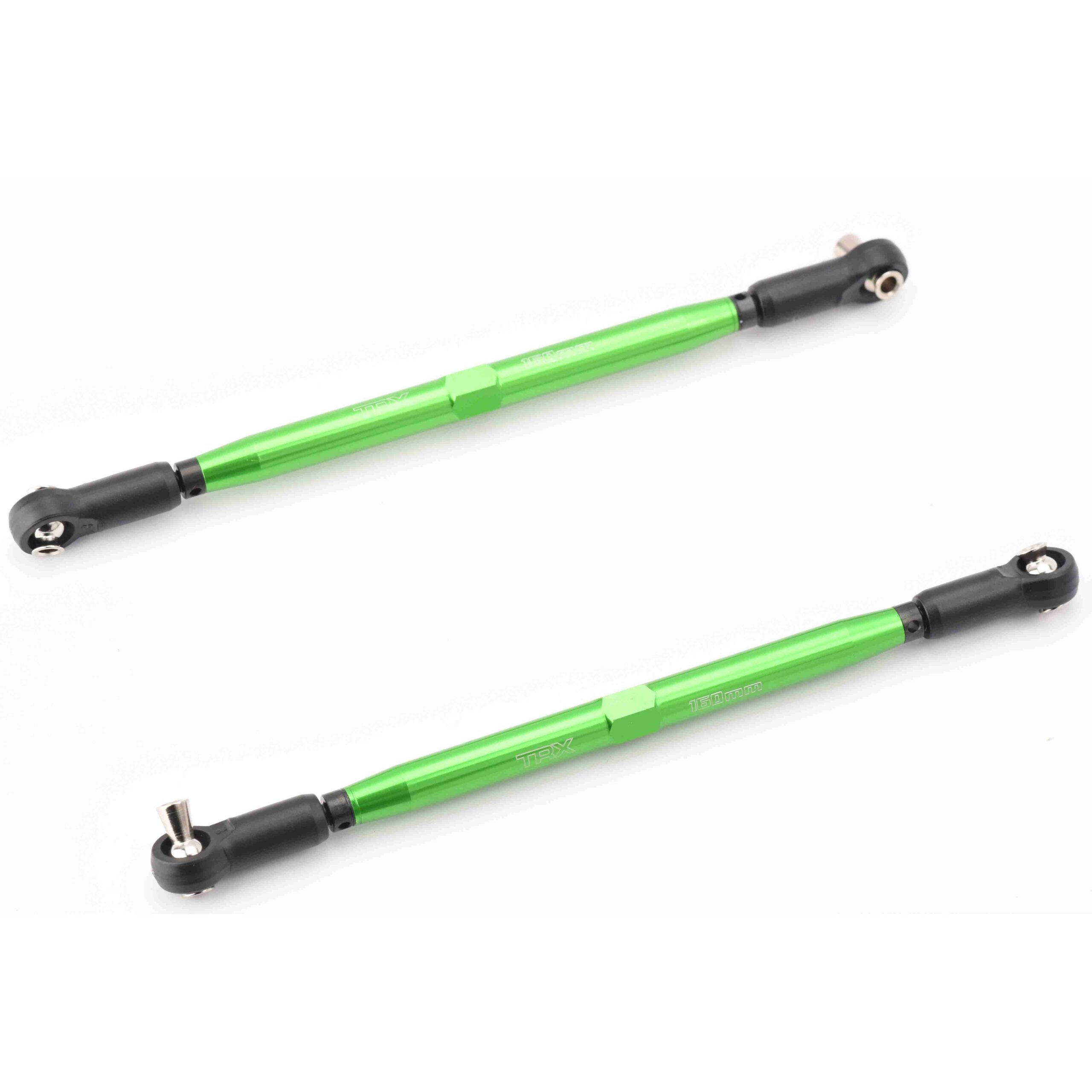 Fits Traxxas XRT ULT Aluminum Steering Rods Green Push links molded composite 202mm 78097-4