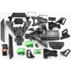 XRT Ultimate Plastic Set (Front Rear Bulkhead GREEN Covers box Traxxas 78097-4
