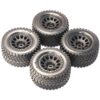 Fits Traxxas XRT ULTIMATE BELTED Tires Wheels Gravix 8S Factory Glued Assembled
