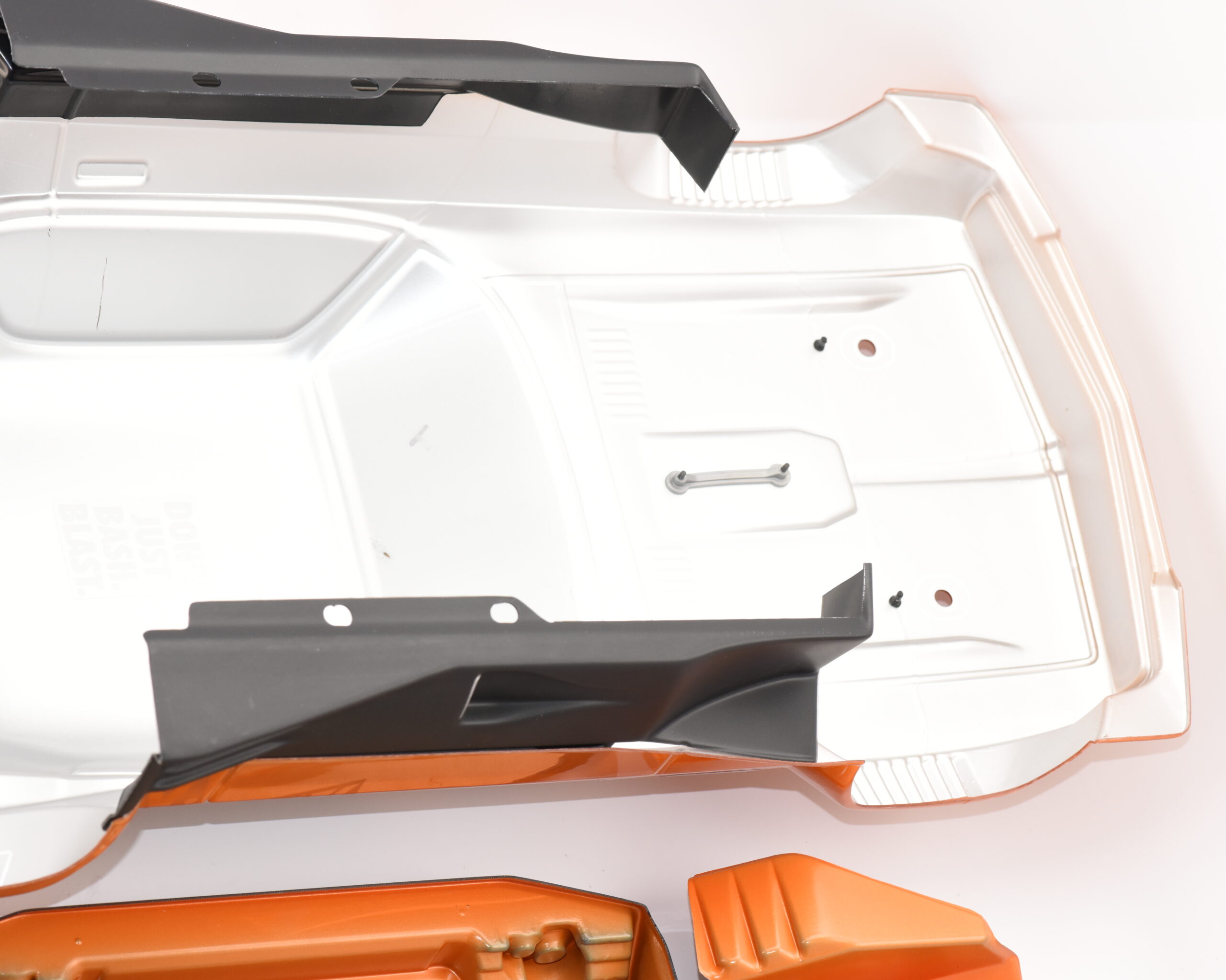 Arrma FELONY 6s - Body Shell (ORANGE Resto-Mod muscle Street Bash ARA7617V2)