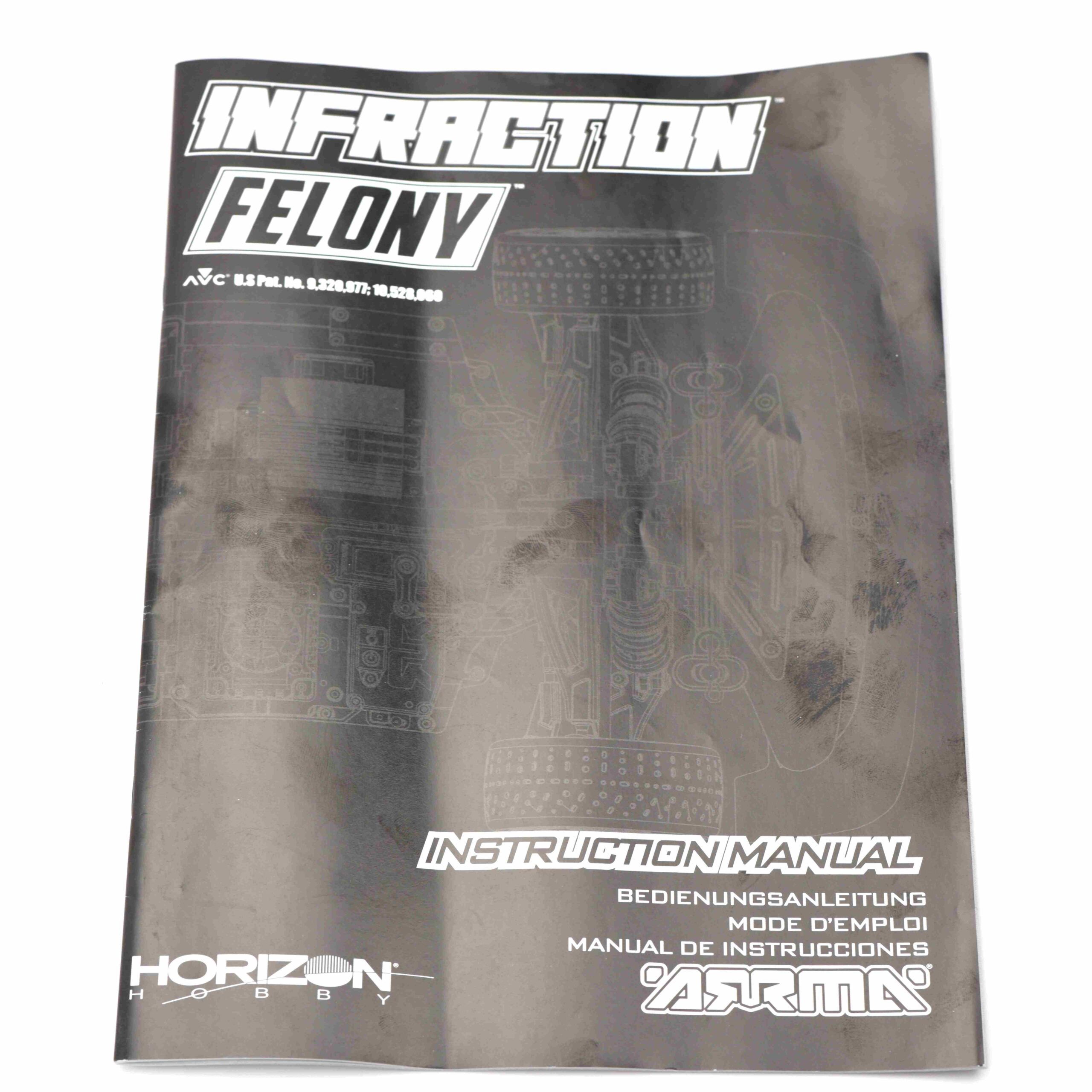 Arrma Felony Manual Arrma FELONY 6s User Manual, Quick Guide, Parts List Exploded Views ARA7617V2