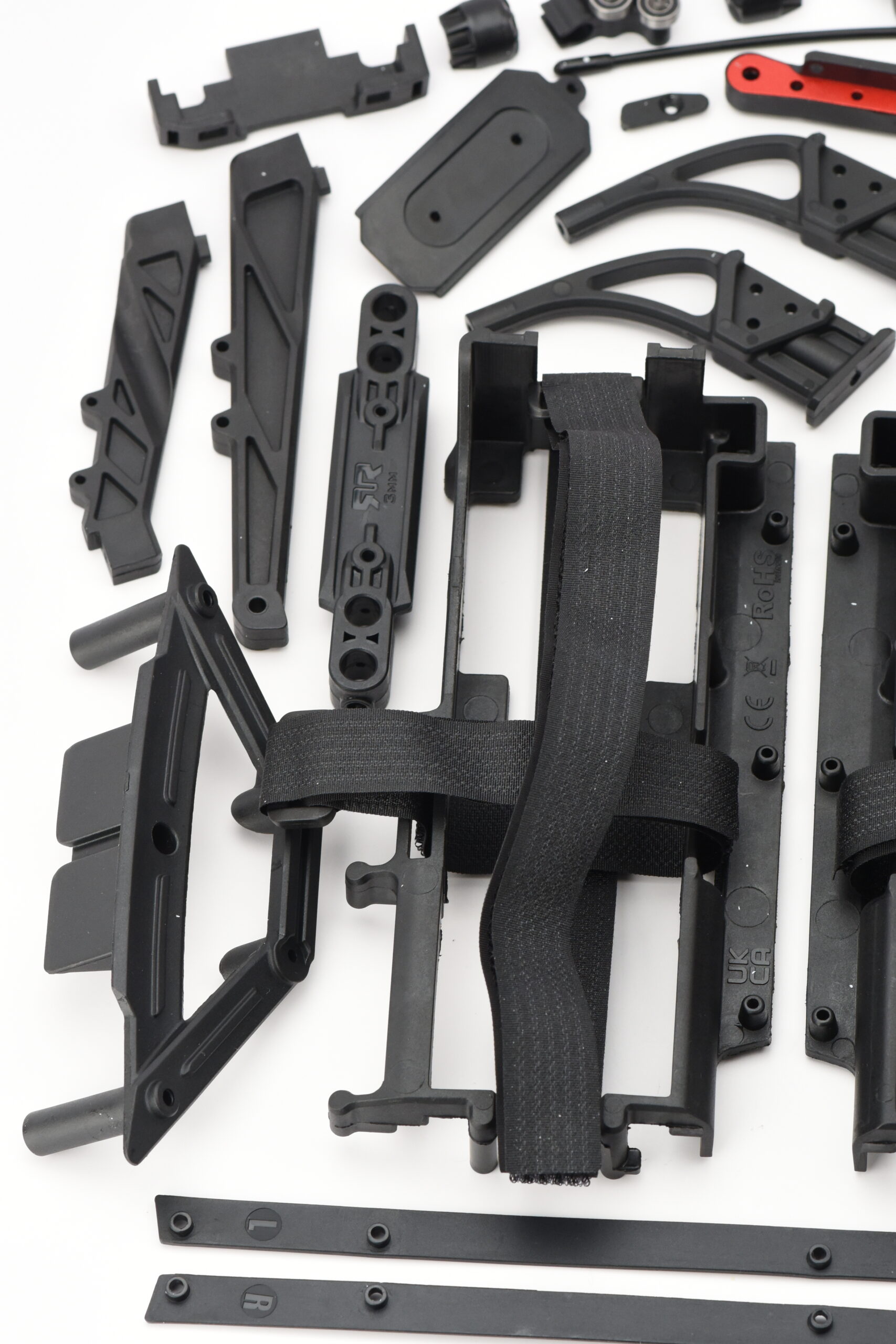 Arrma FELONY 6s - Battery Tray Sway Bars Diffuser support brace pin ARA7617V2