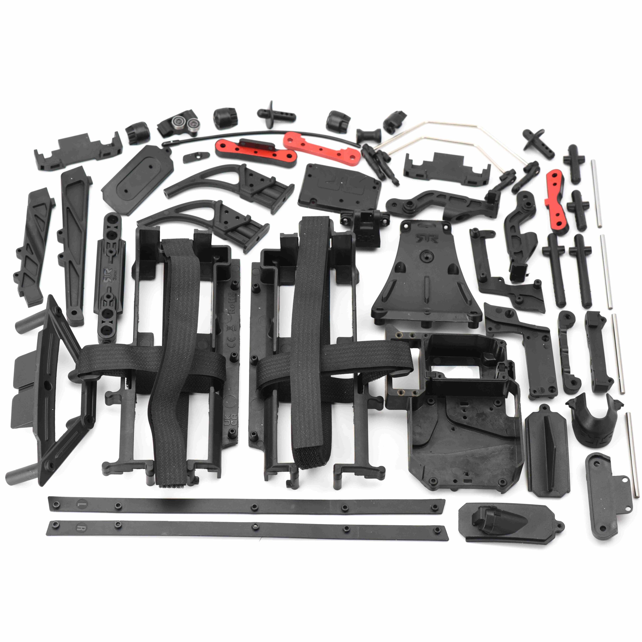 Arrma FELONY 6s - Battery Tray Sway Bars Diffuser support brace pin ARA7617V2