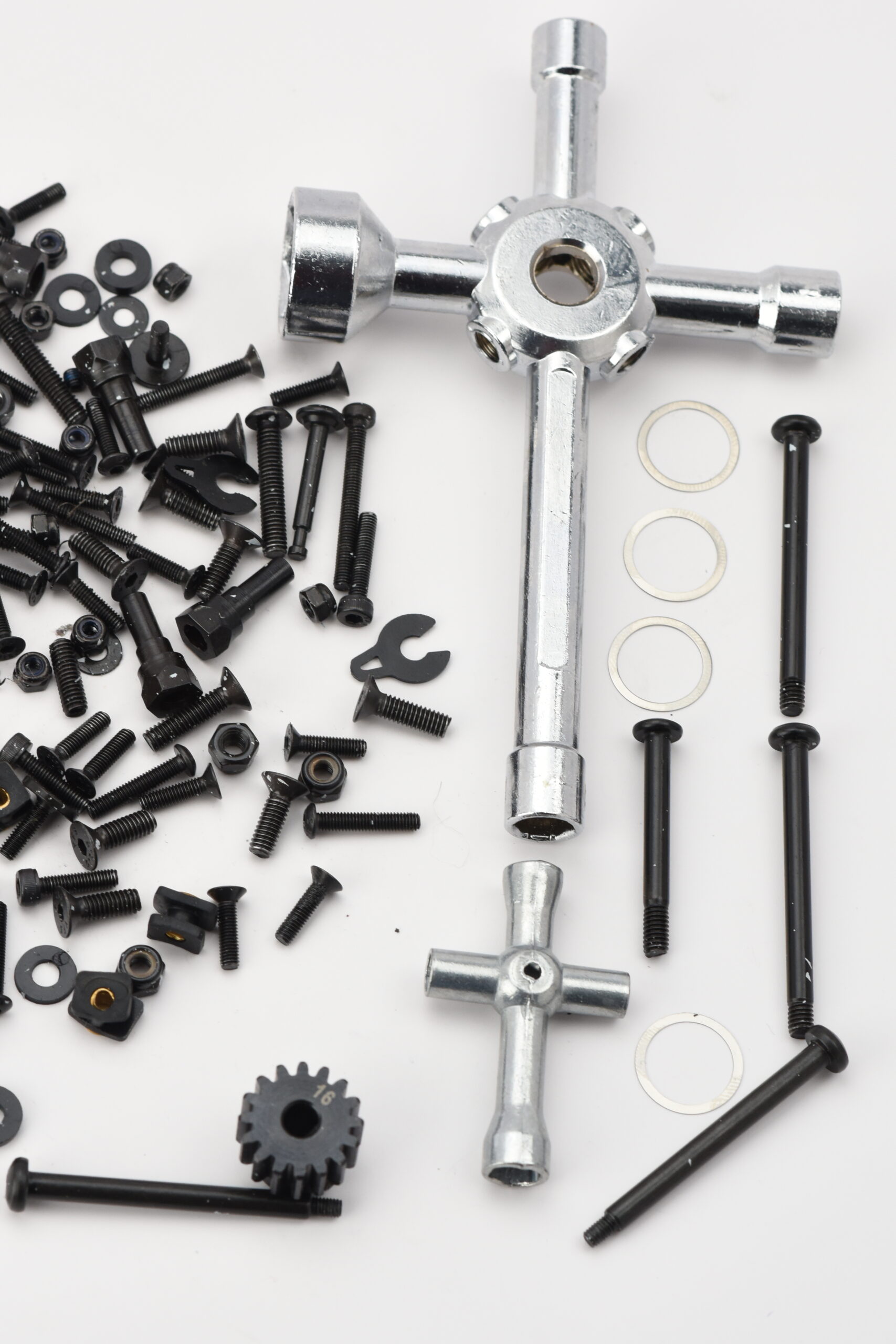 Arrma Felony Screws Tools Hardware (2) Arrma FELONY 6s SCREWS & Tools PINION Gears hardware standoff's balls ARA7617V2